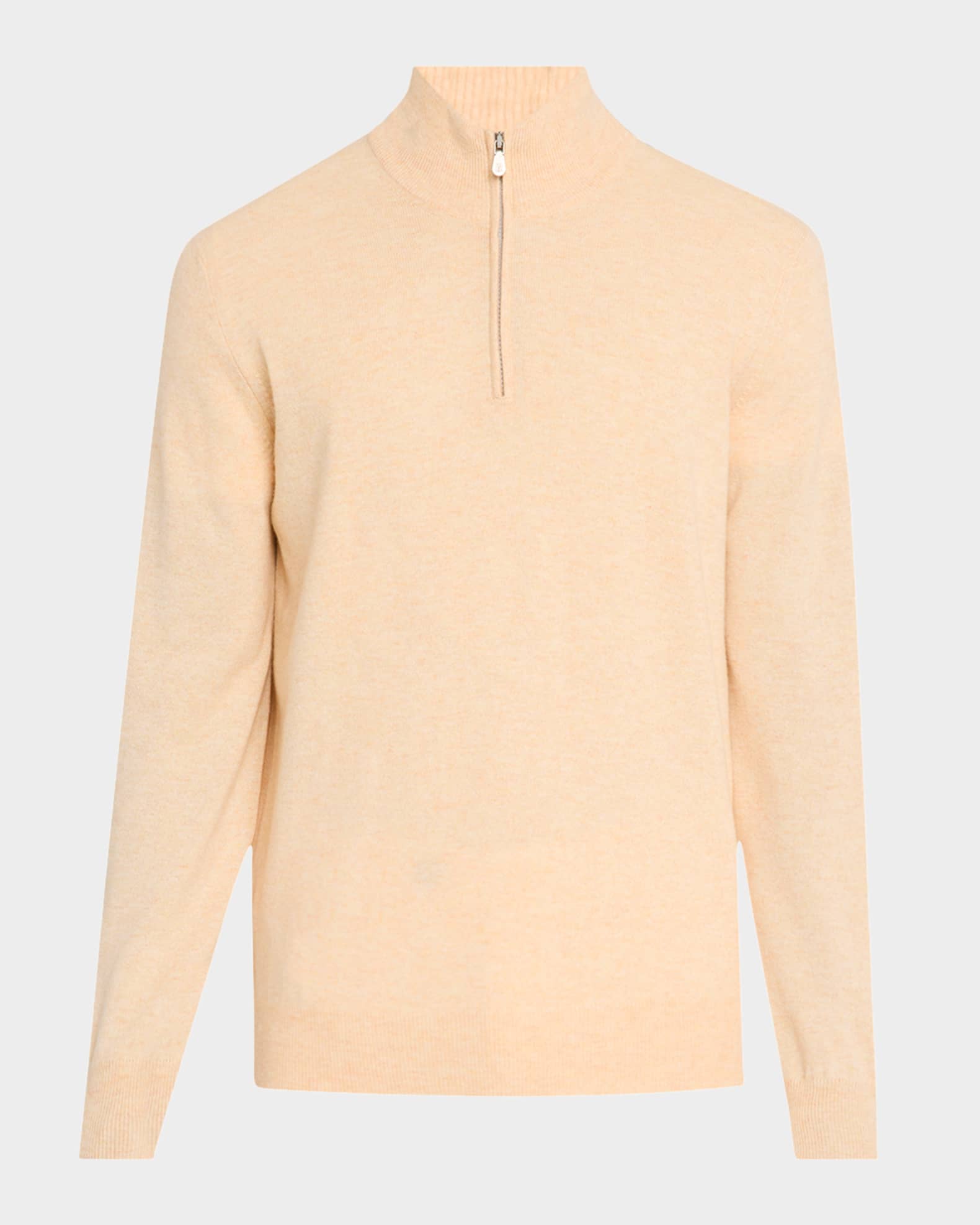 Men's Cashmere Half-Zip Sweater 0