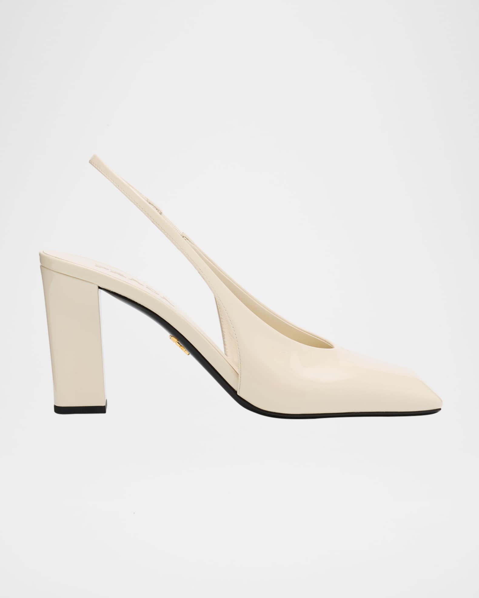 Modellerie Vernice Patent Leather Slingback Pumps 0
