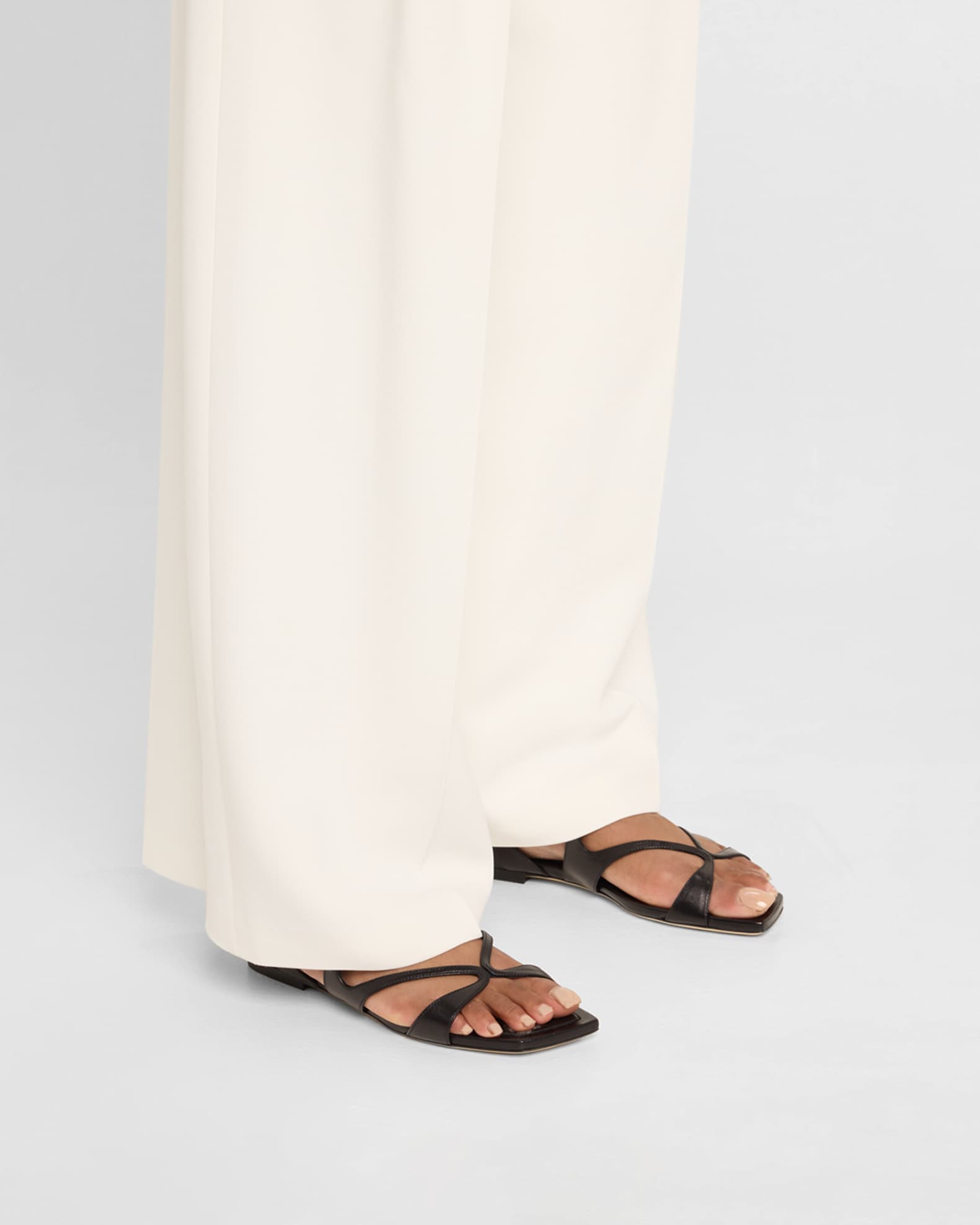 Ayla Strappy Leather Sandals 1