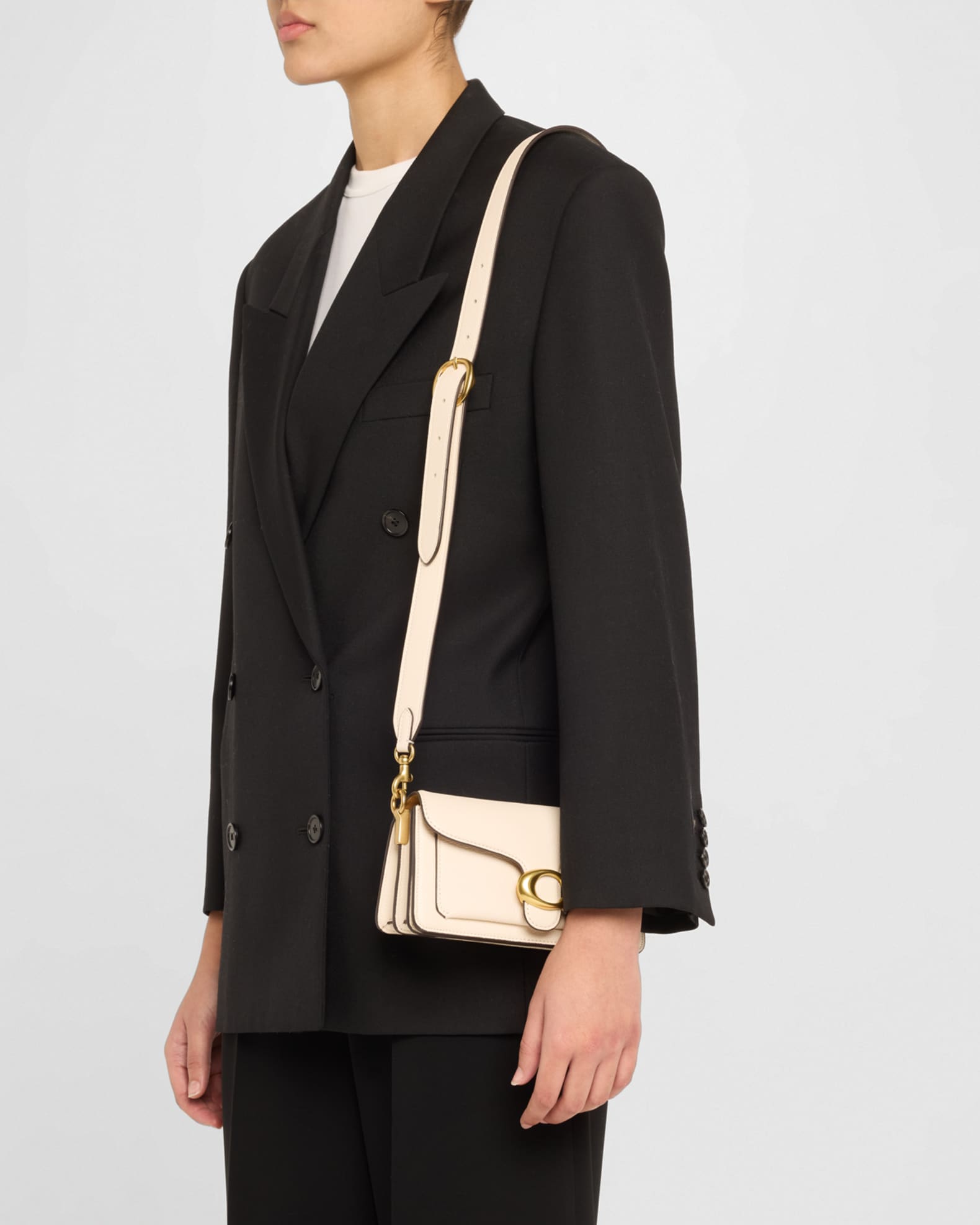 Coach Tabby 20 Embellished Leather Shoulder Bag | Neiman Marcus