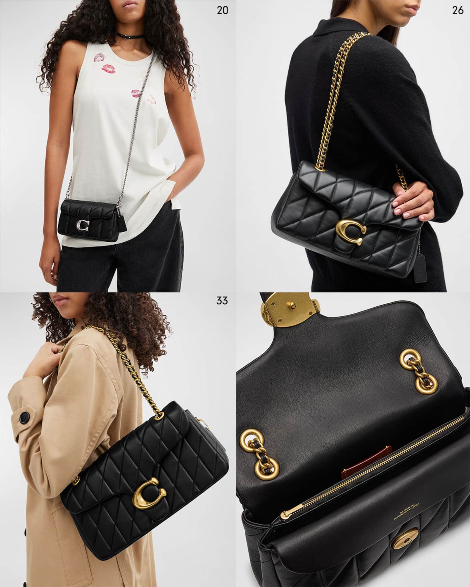 クリスマス特集2024 Leather Pebbled 20 Tabby Coach Shoulder Marcus Neiman | Bag バッグ