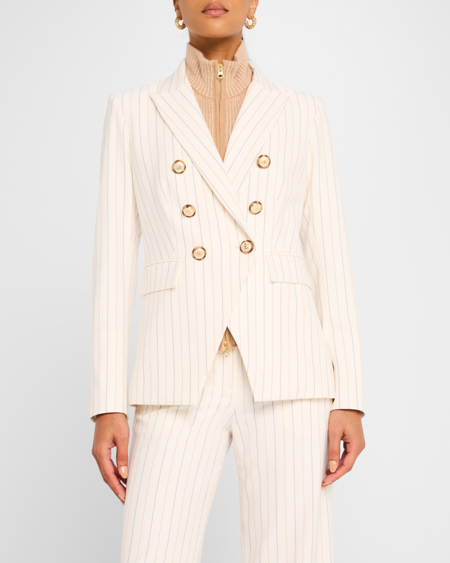 Miller Pinstripe Dickey Jacket 1
