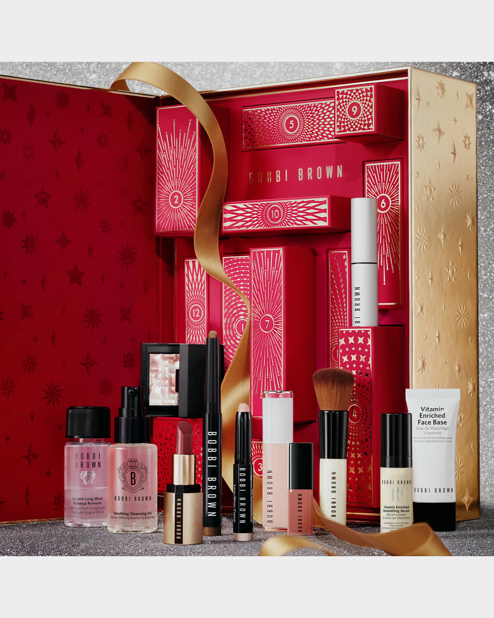 Bobbi Brown Dazzle & Glow 12Day Bestsellers Advent Calendar Neiman