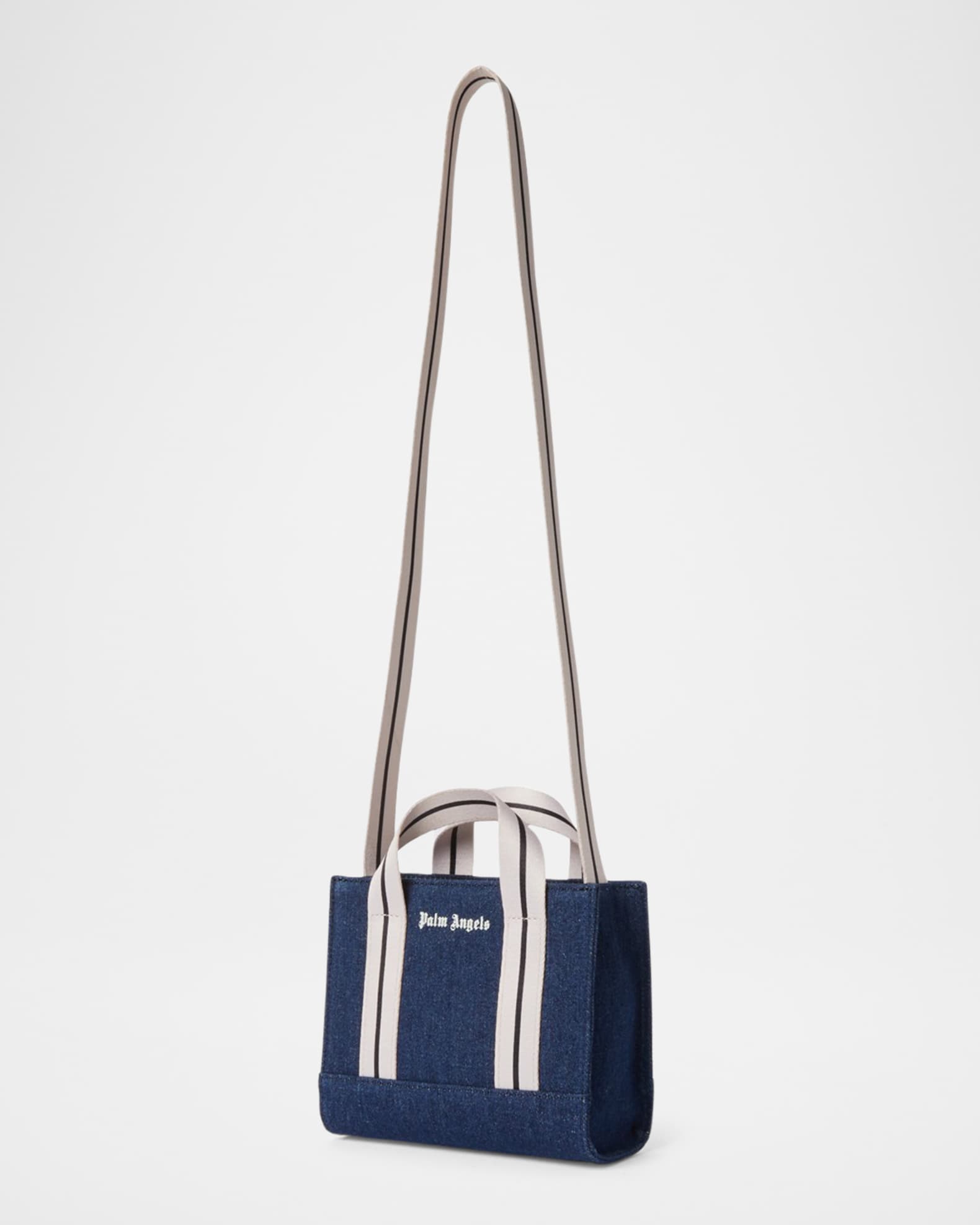 Girl's Palm Angels Denim Mini Tote 1