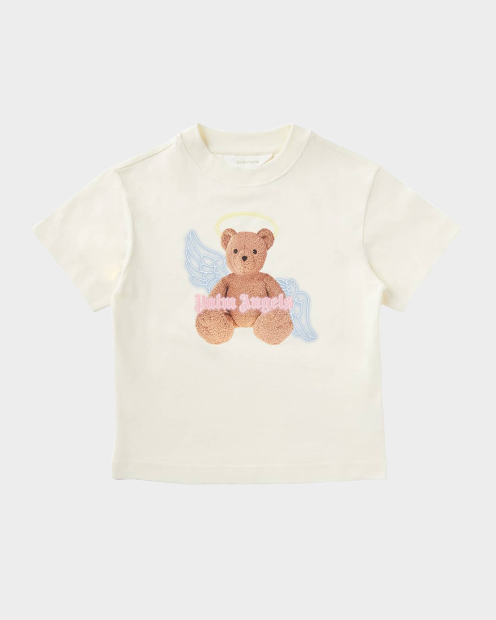 Girl's Bear Graphic Logo-Print T-Shirt 0