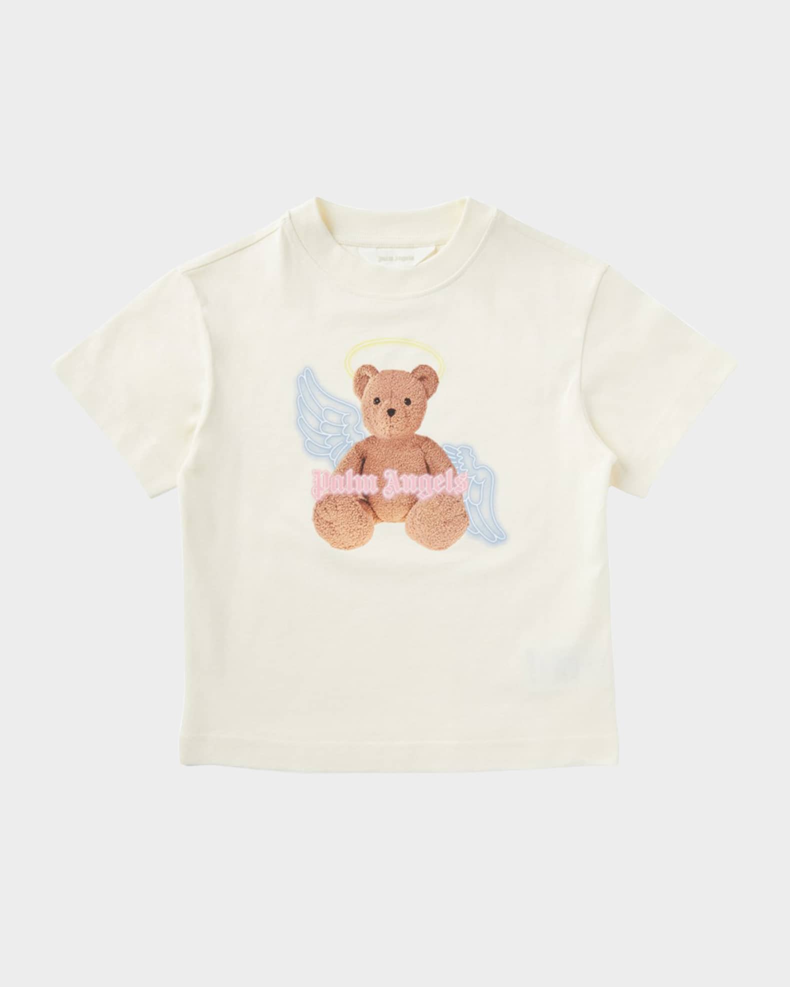  Girl's Bear Graphic Logo-Print T-Shirt, Size 4-12 0
