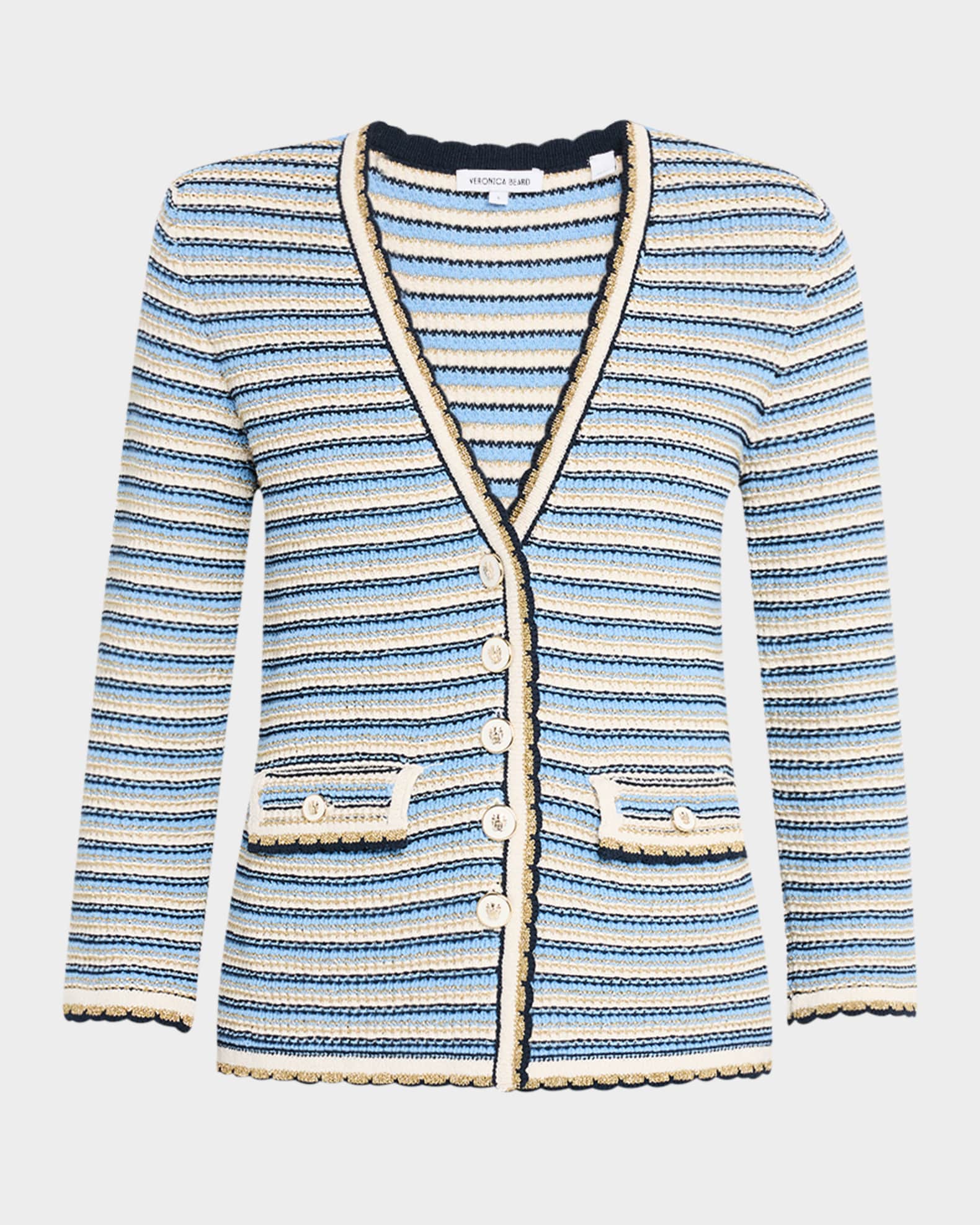 Ceriani Stripe Knit Jacket 0