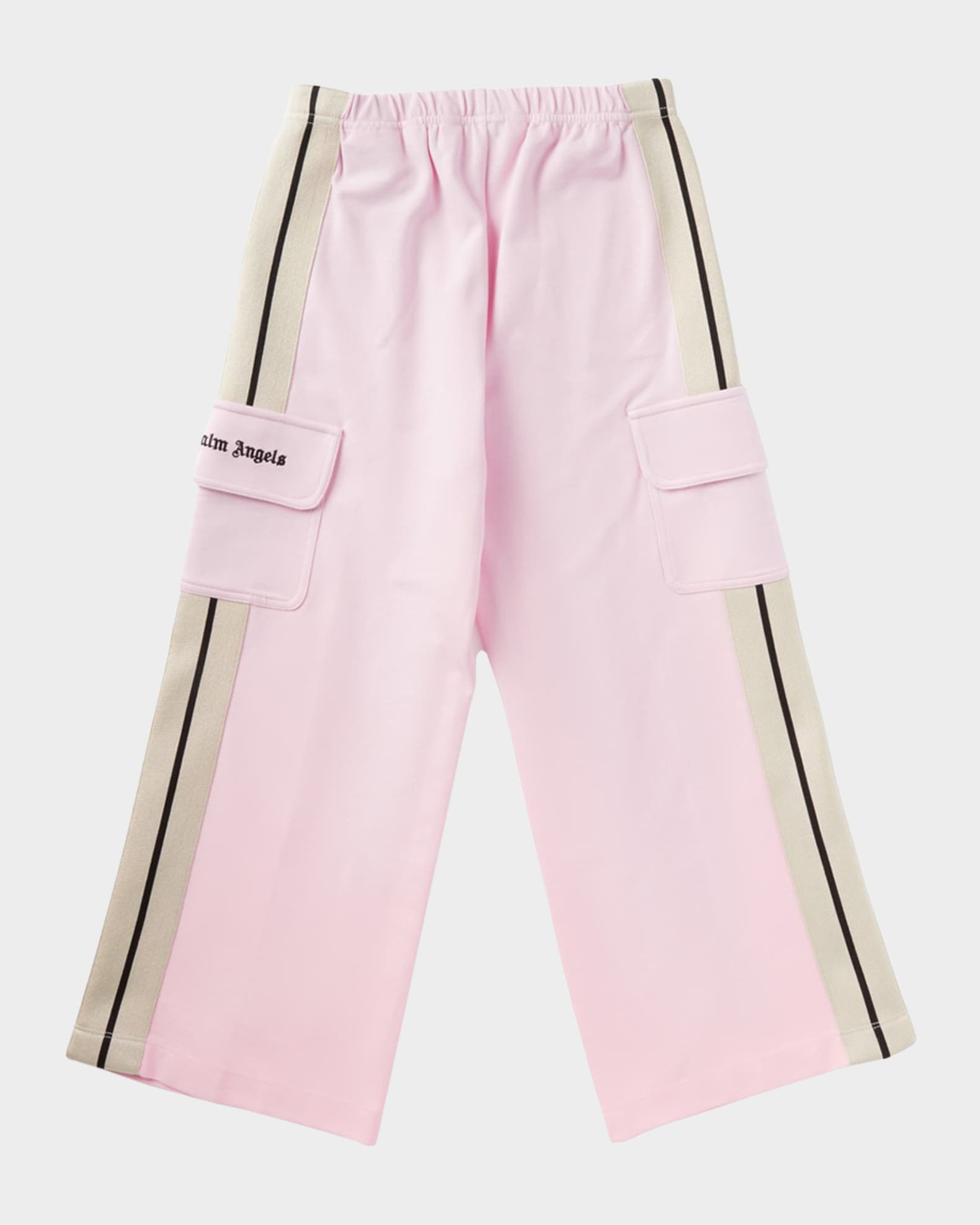Girl's Wide Leg Track Cargos 0