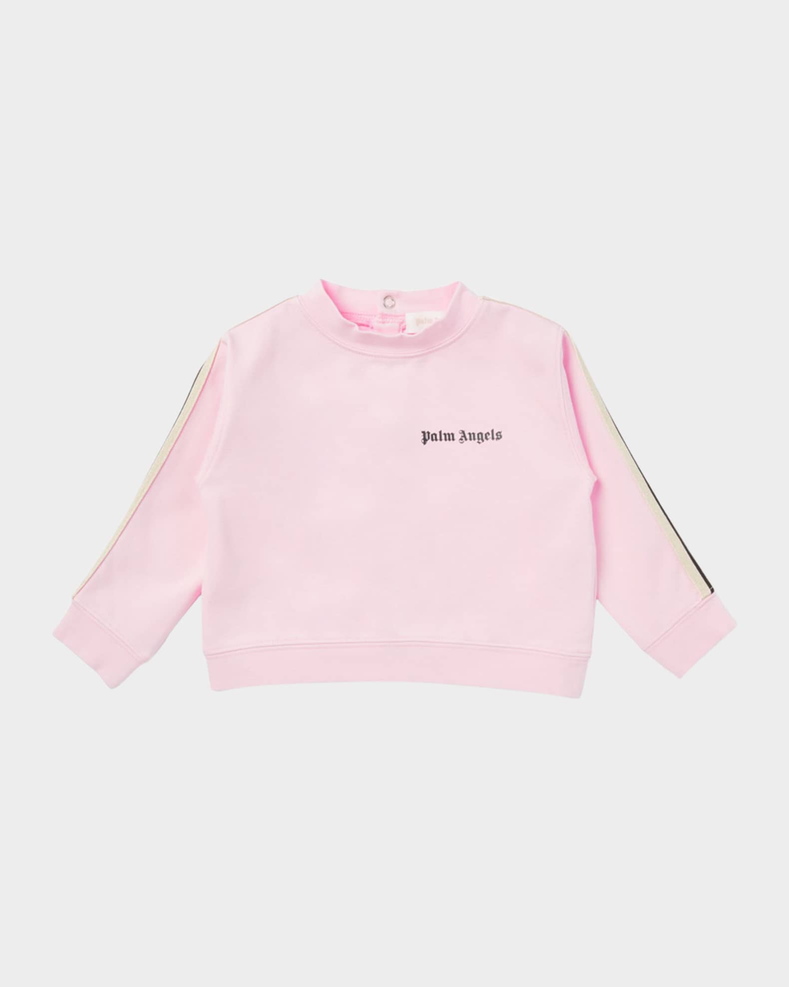 Girl's Logo-Print Track Sweatshirt, Size 3M-3 0