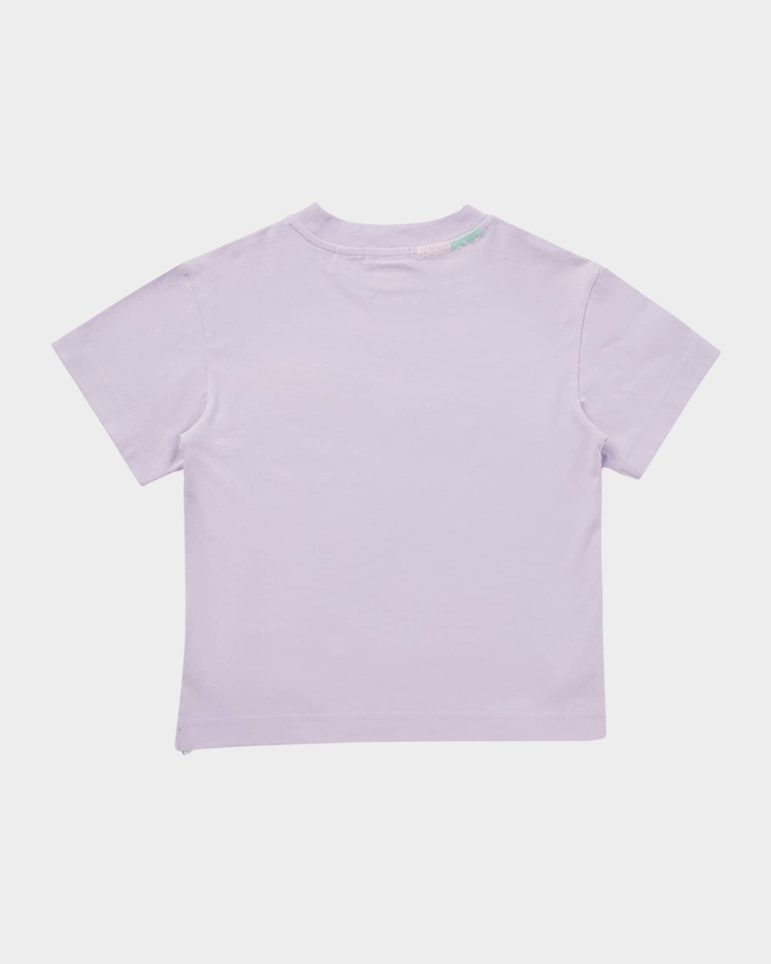 Girl's Embroidered Logo-Print T-Shirt 1