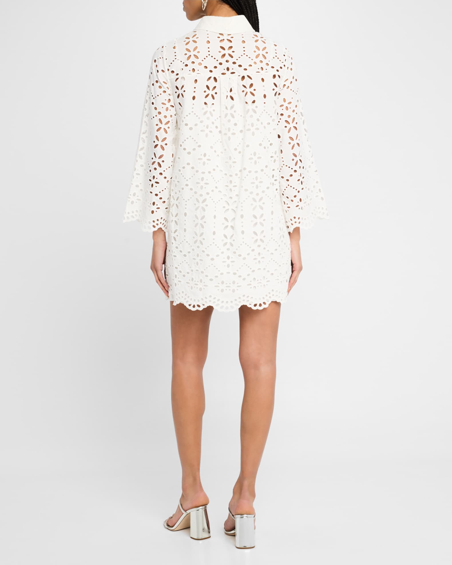 Sumatra Eyelet Shirtdress