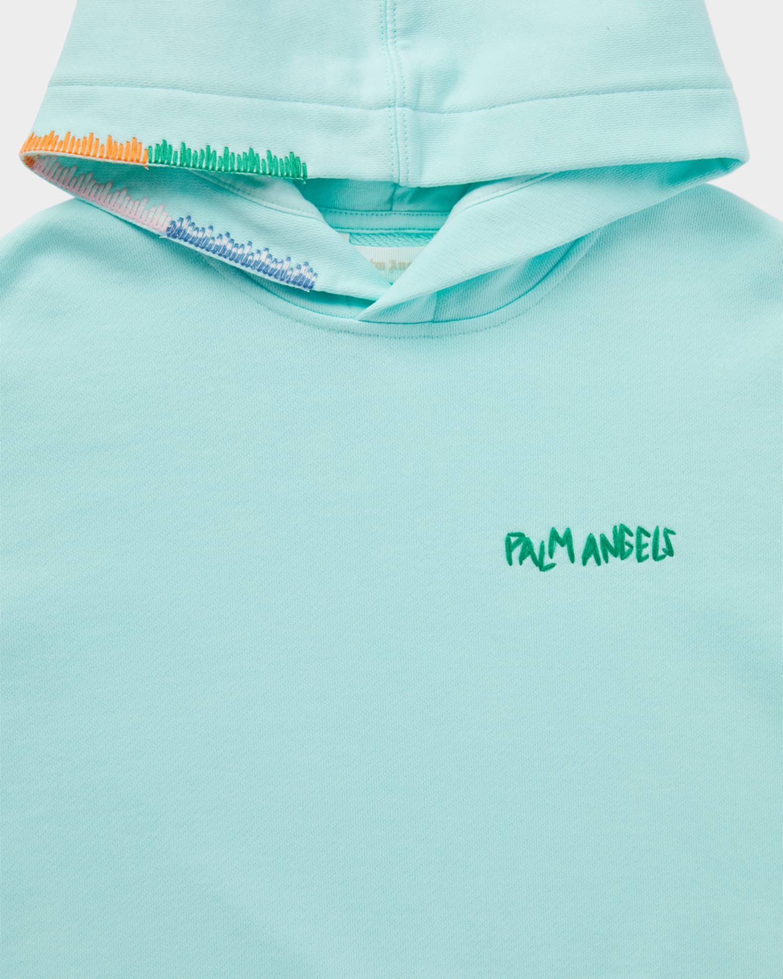 Boy's Embroidered Stiched Logo-Print Hoodie 1