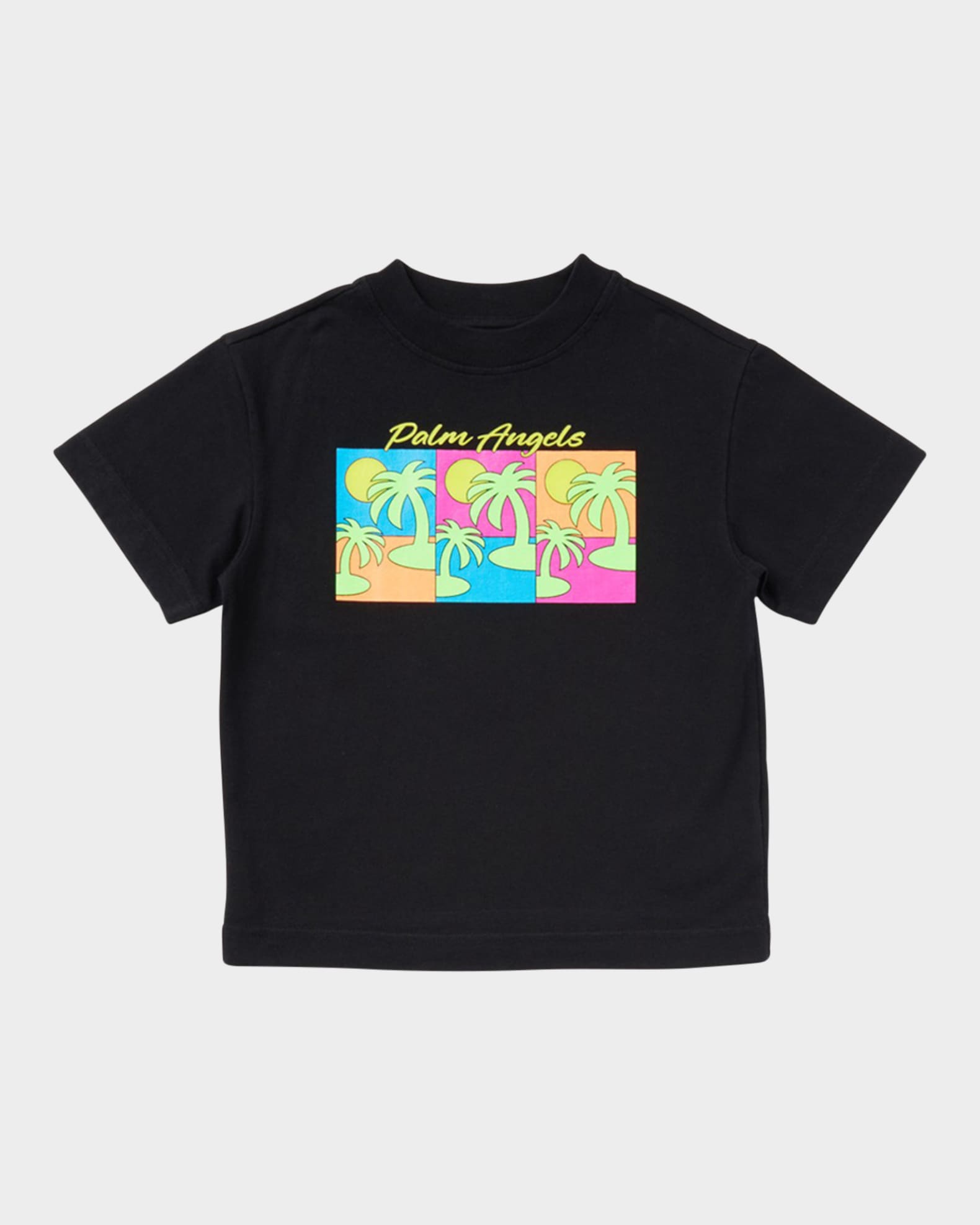 Boy's Triple Palm-Tree Graphic T-Shirt 0