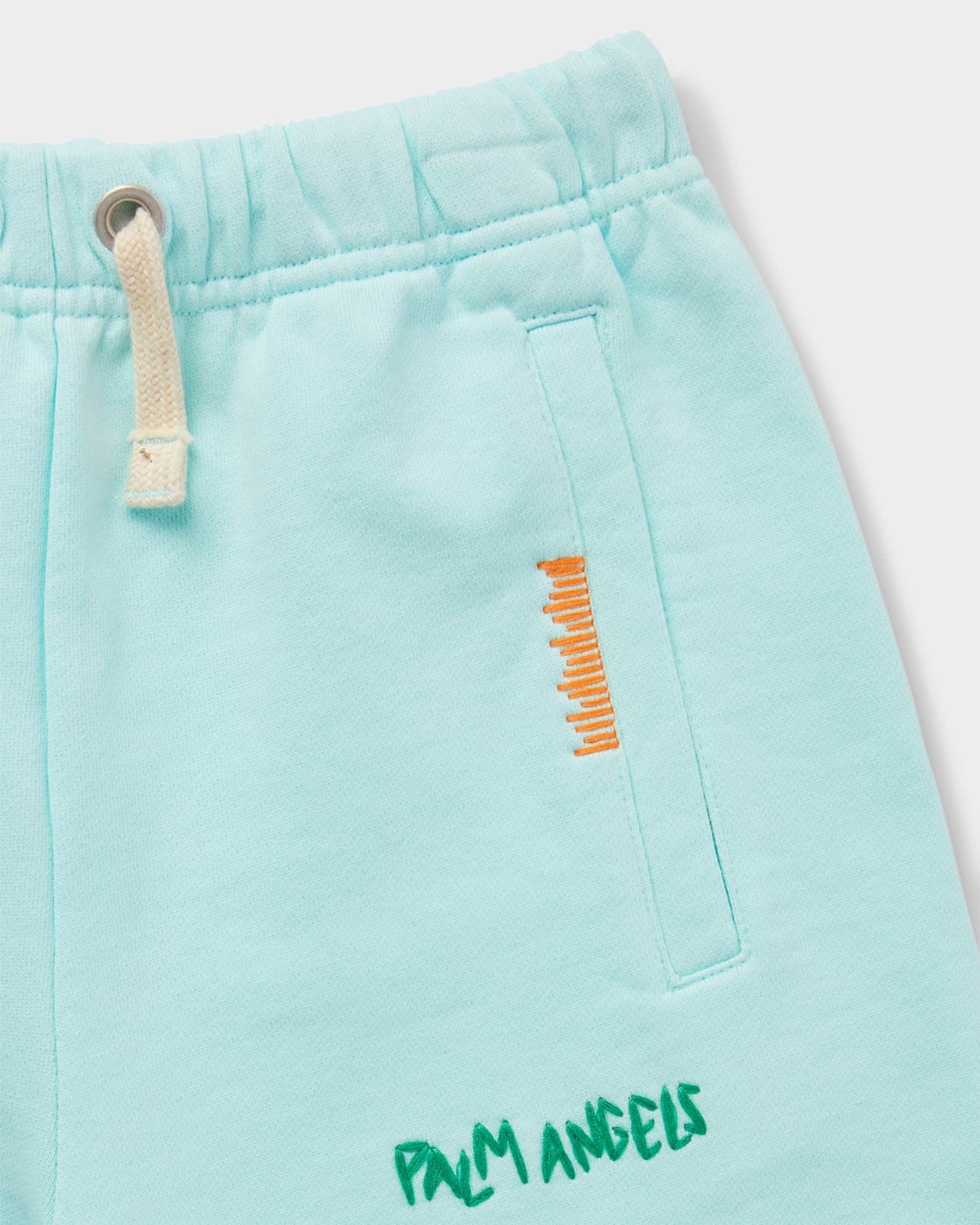 Boy's Embroidered Stitched Sweat Shorts 1