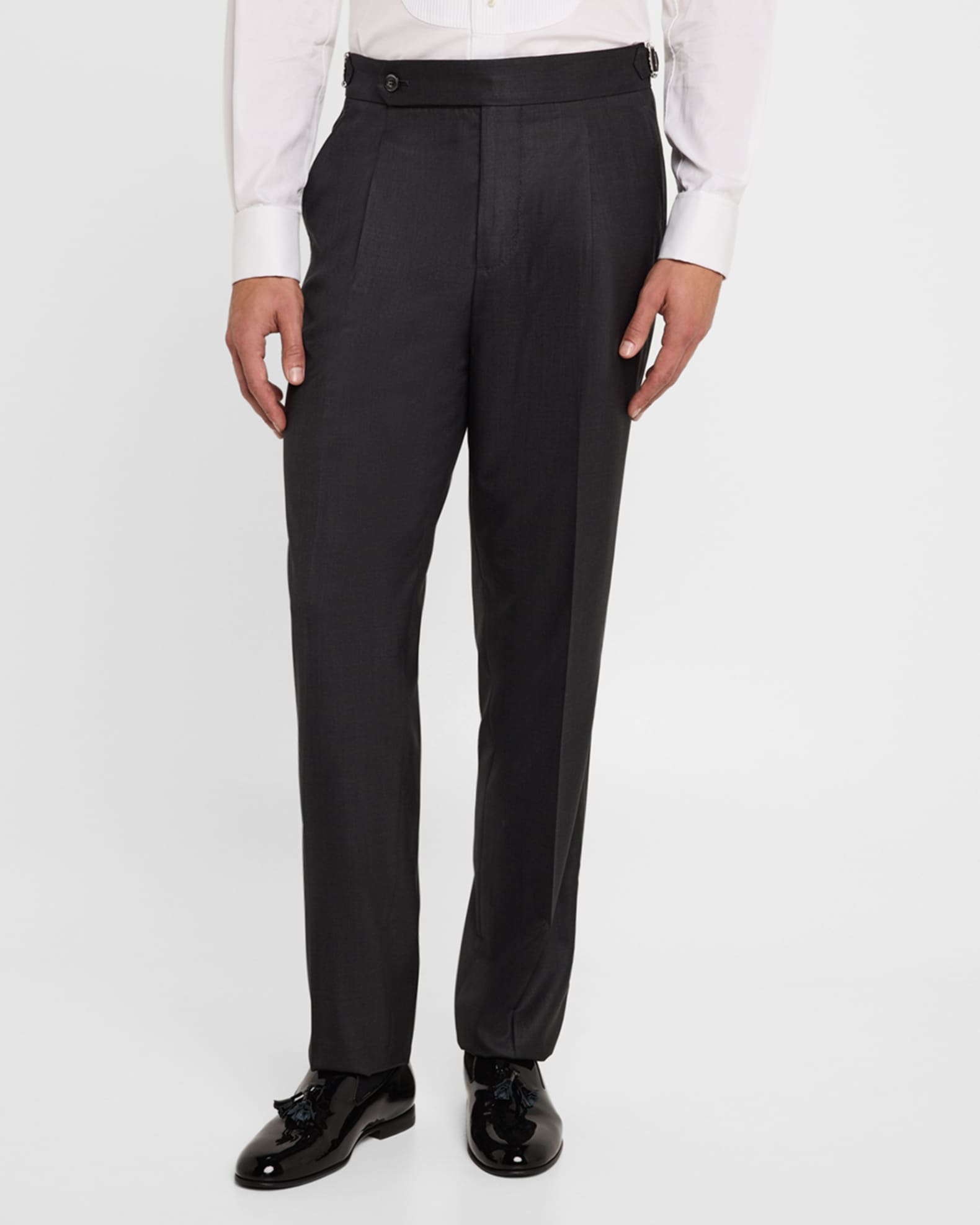 【送料&関税込】Brunello Cucinelli Pleat Pants BRUNELLO CUCINELLI | Pleated Cotton Gabardine Pants | Men
