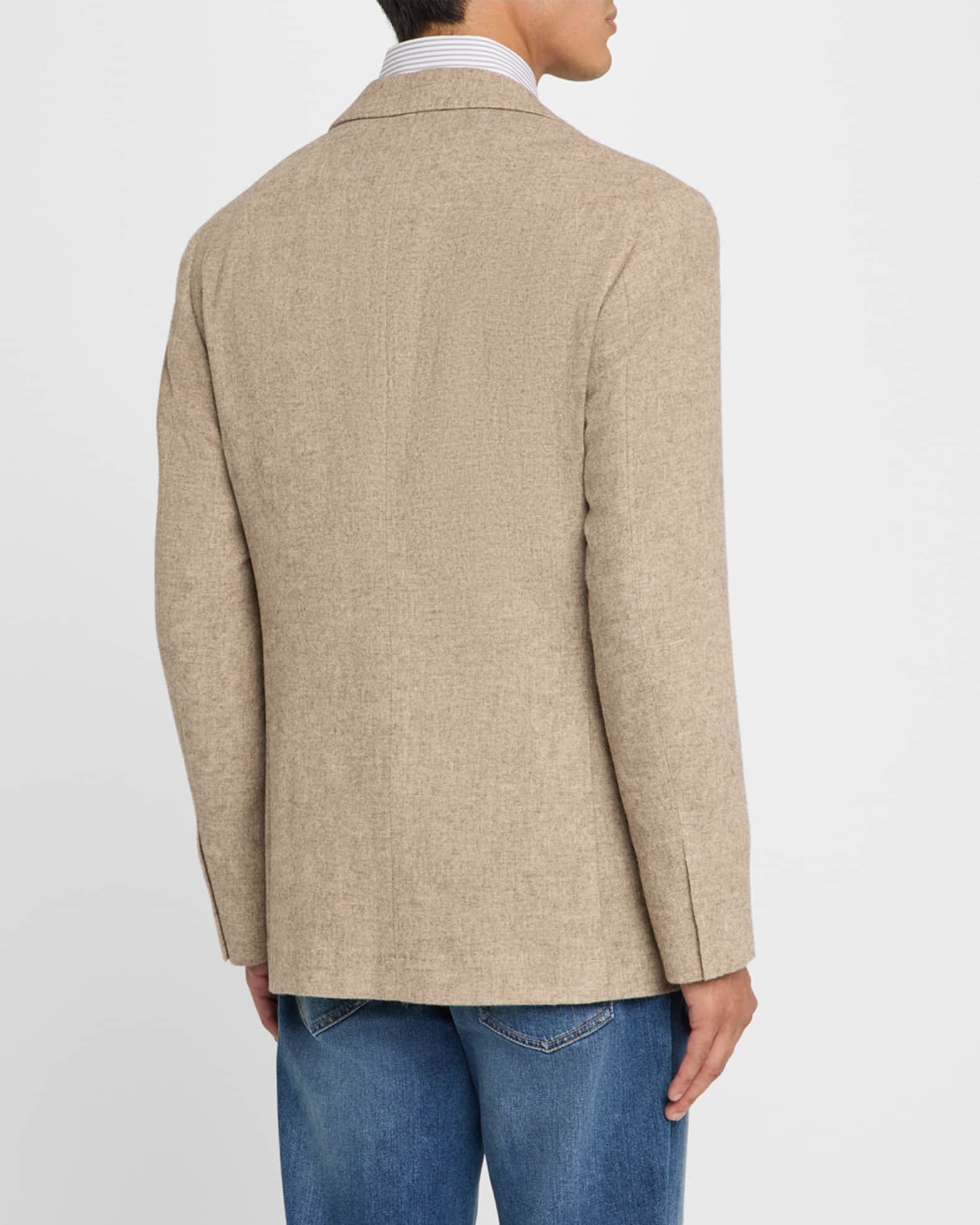Brunello Cucinelli Men's Yak Wool Single-Breasted Sport Coat