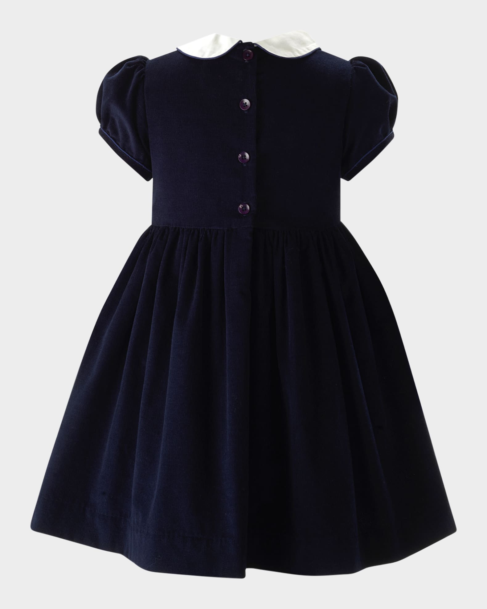 Girl's ABC Smocked Dress, Size 2-10 1