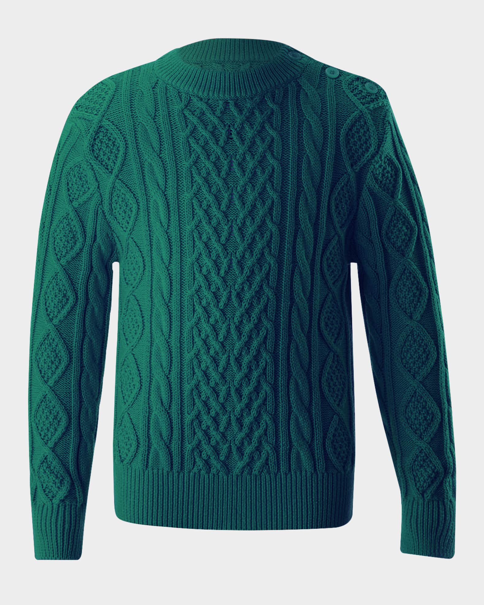 Boy's Cable Knit Sweater, Size 2-10 0