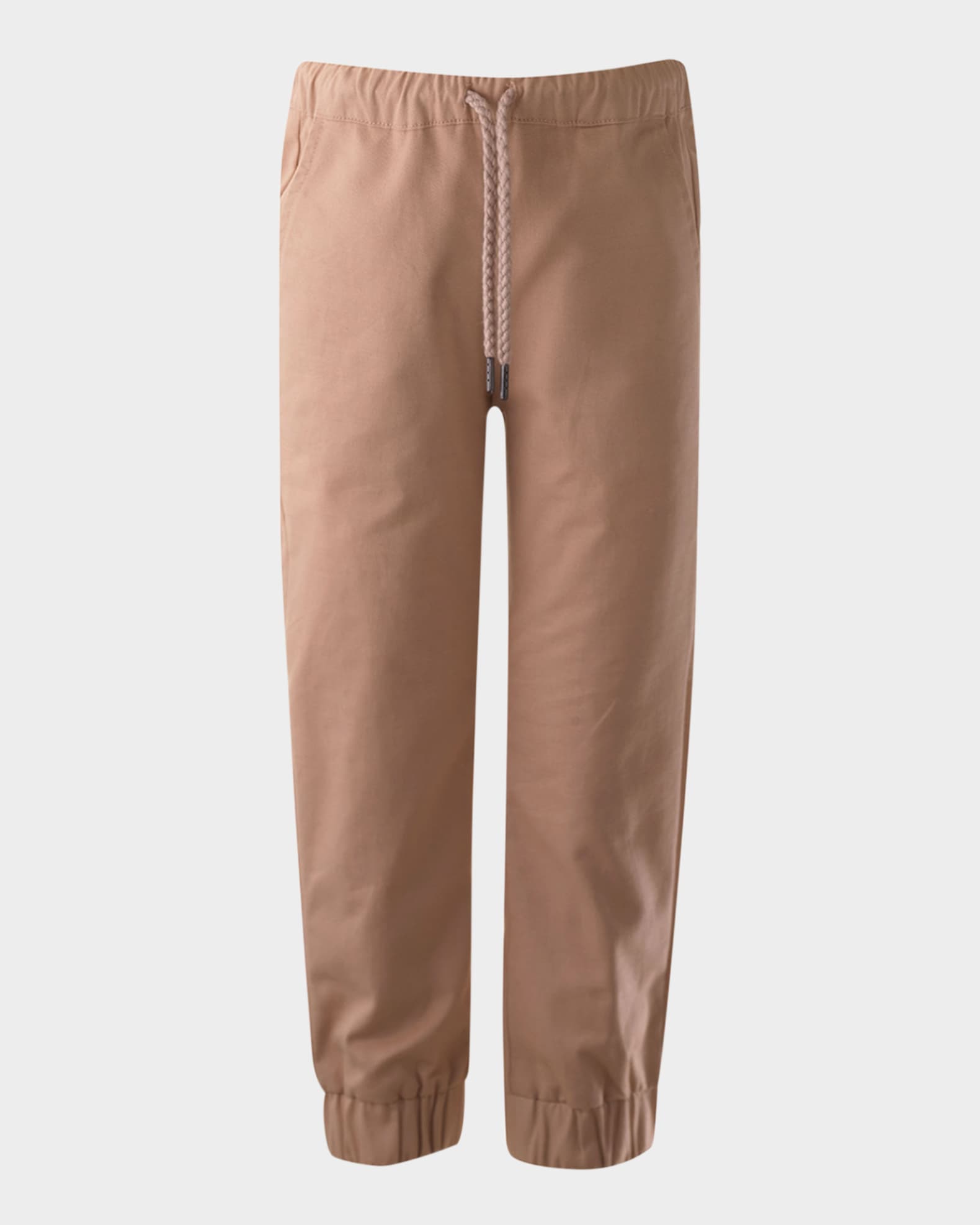 Boy's Cotton Chino Joggers, Size 2-10 0