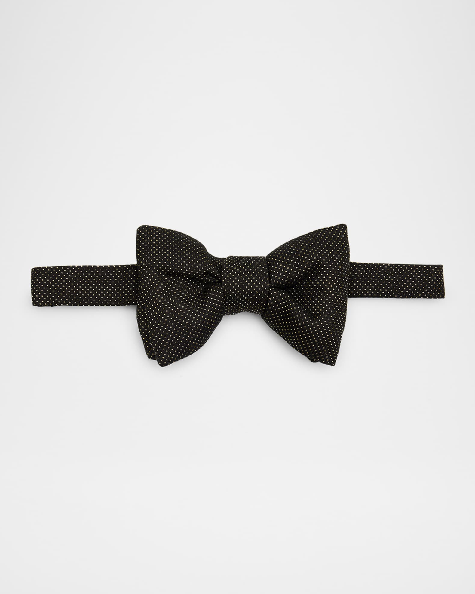 Men's Lurex Micro-Dot Bow Tie 0