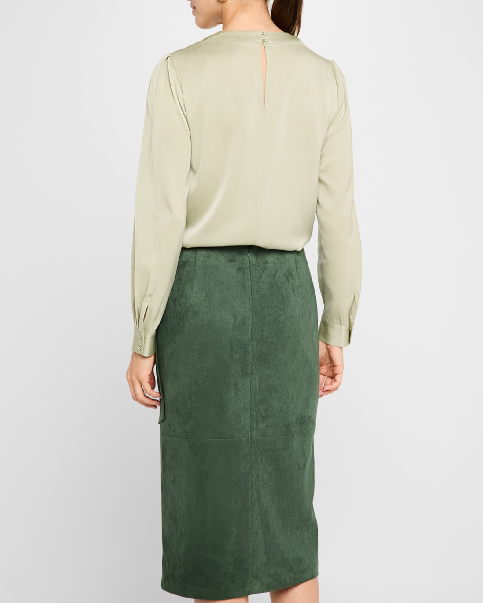 plus size blouson swim tops