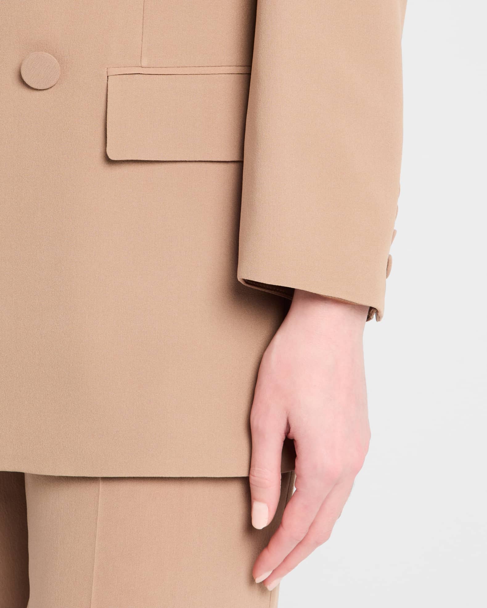 Saint Laurent Double-Breasted Silk Wrap Blazer | Neiman Marcus