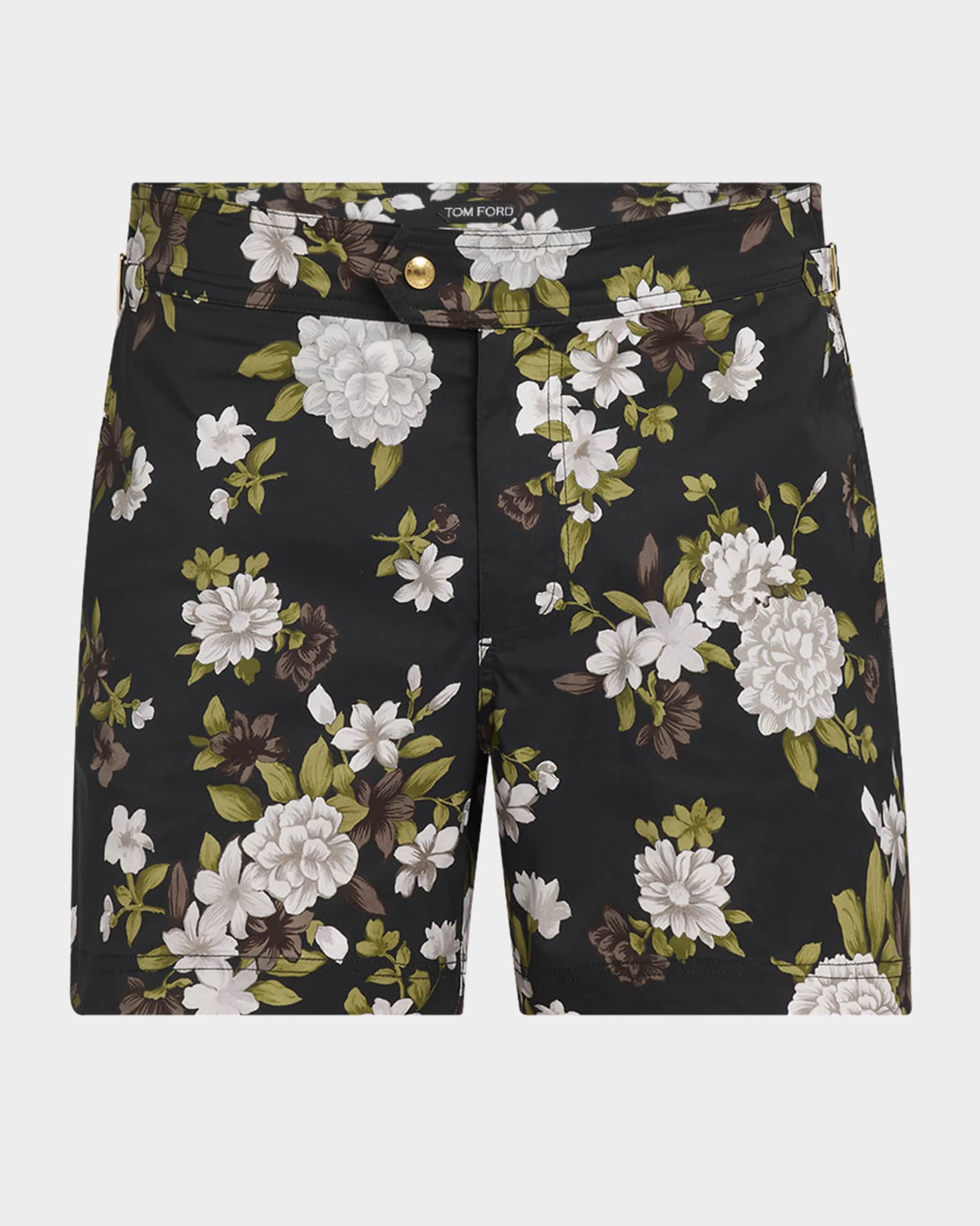 TOM FORD side-buckle Swim Shorts | Black | FARFETCH