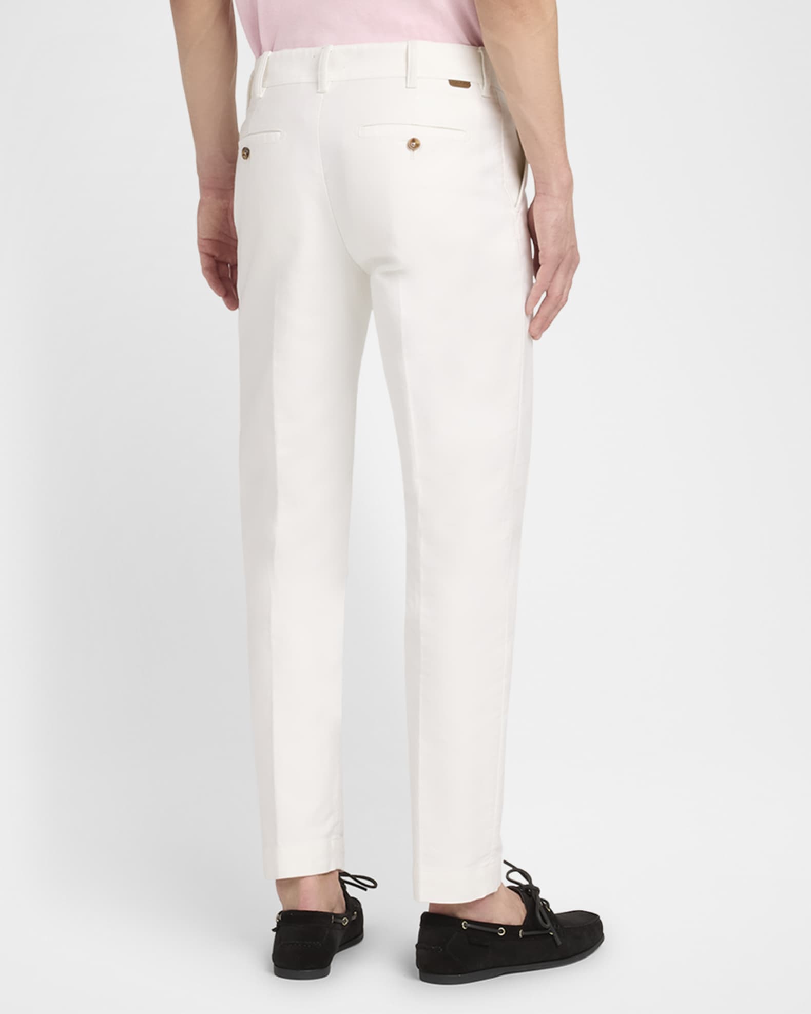 【BAON】Kemon brushed cotton pants Slim Brushed Stretch Chino | Banana Republic