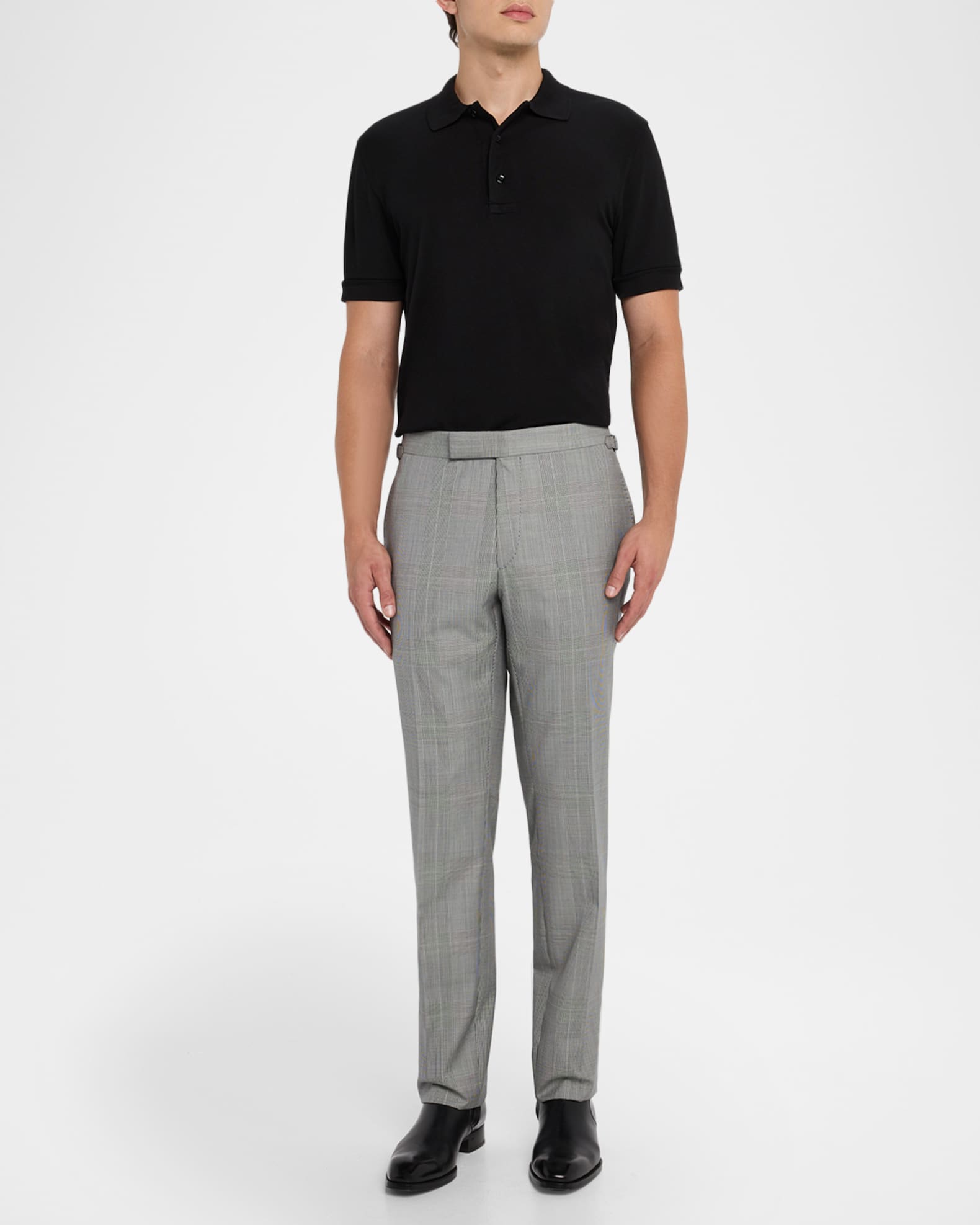Men's Lyocell Pique Polo Shirt 1