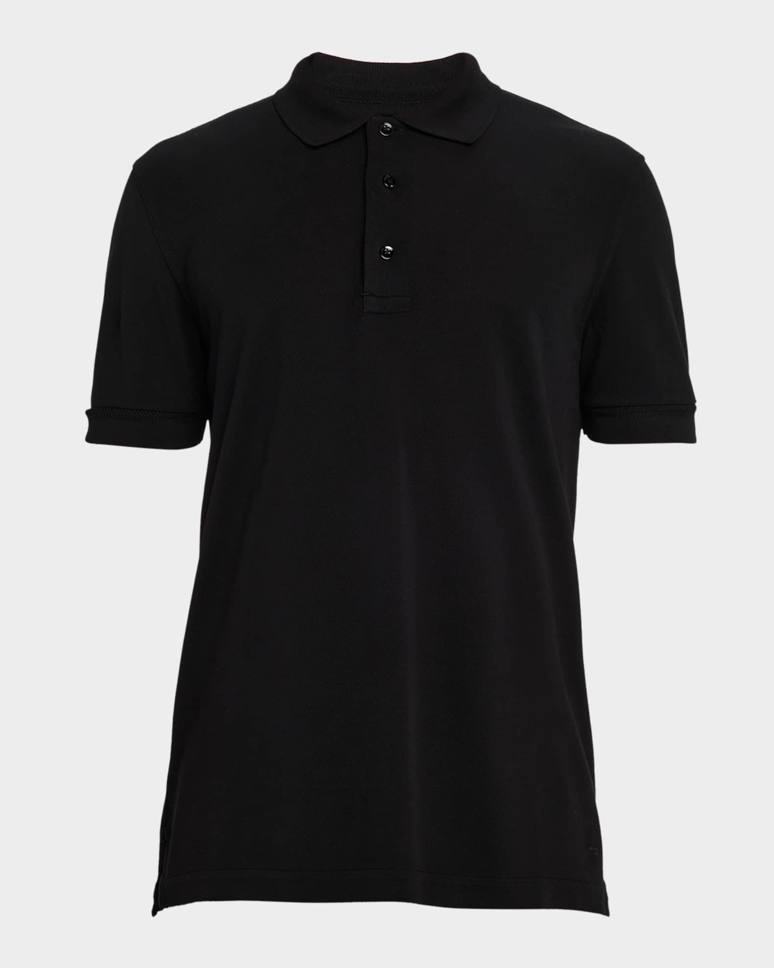 Men's Lyocell Pique Polo Shirt 0