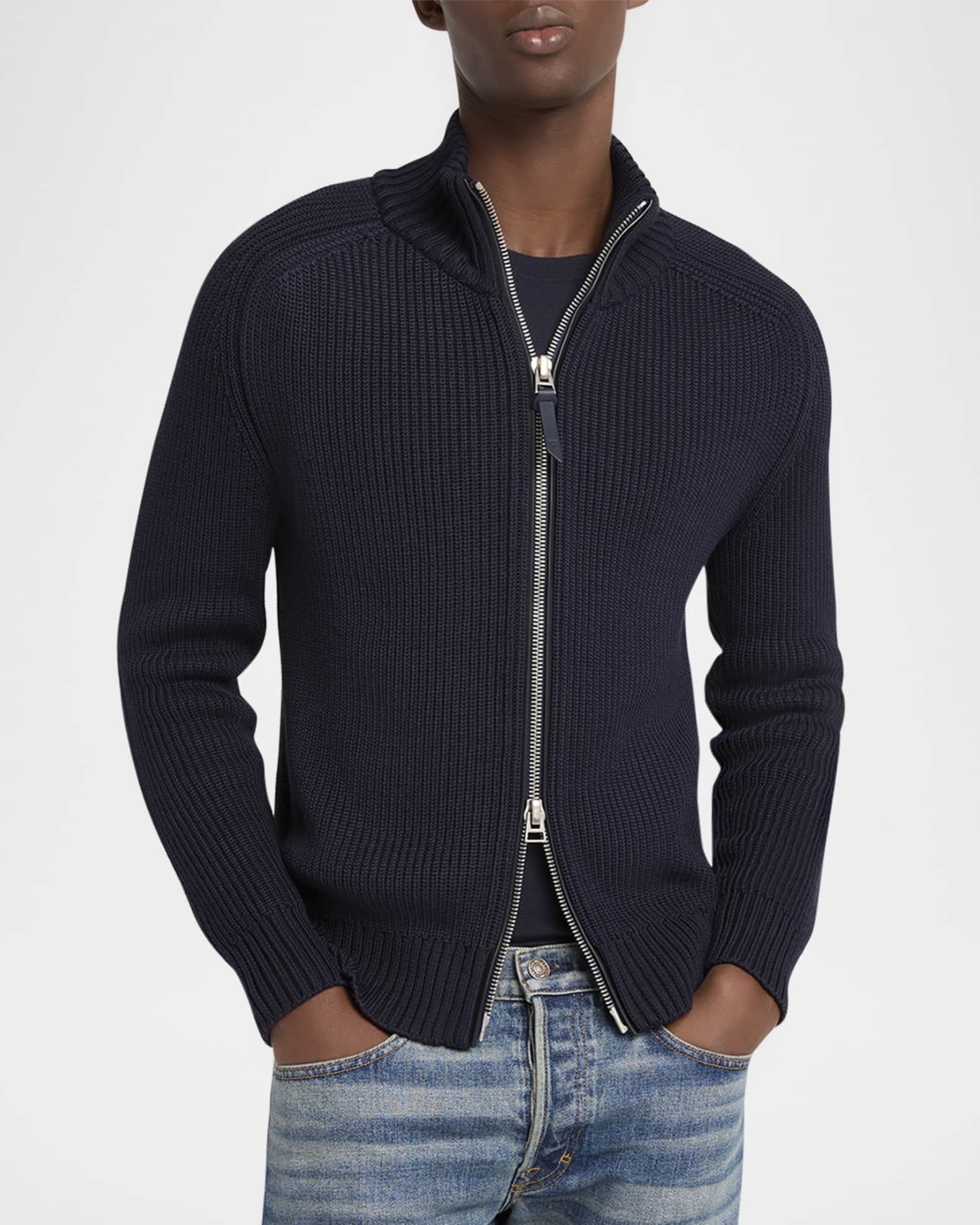 【送料&関税込】Tom Ford Ribbed Sweater Men's Luxury Knitwear | TOM FORD Fashion | Tom Ford Fashion