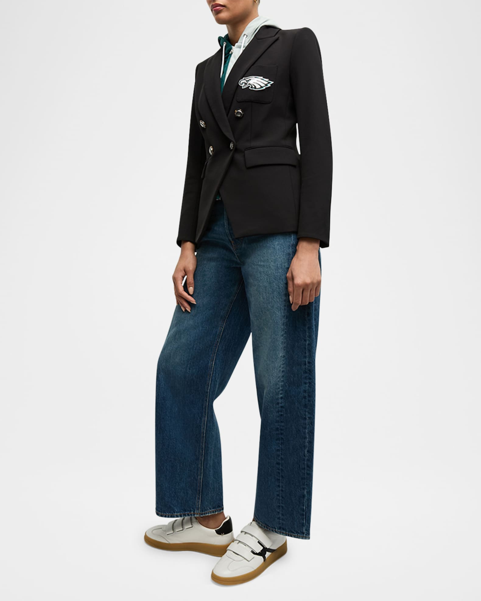 Veronica Beard x NFL Dickey Jacket Neiman Marcus