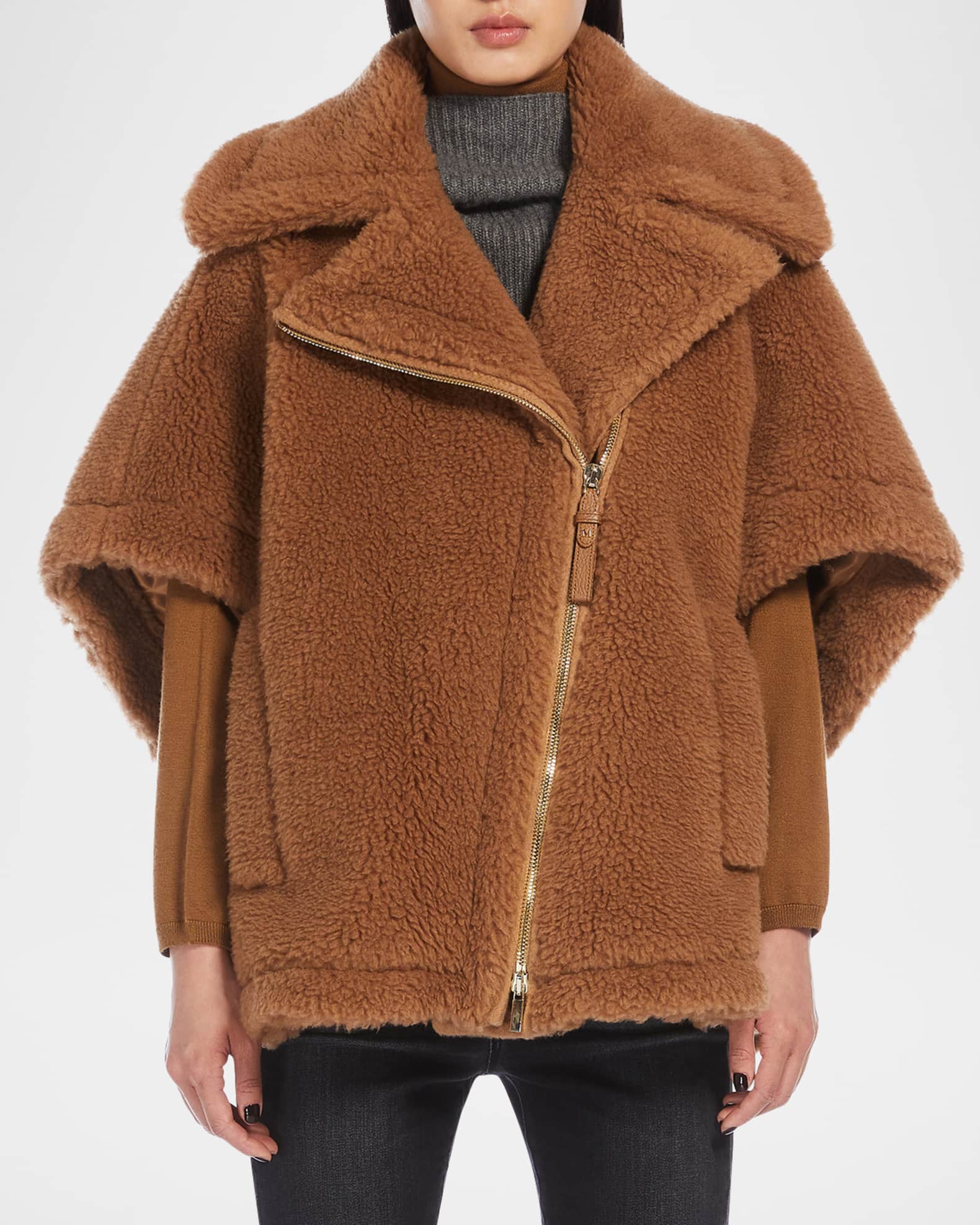 New Manto Wool-Blend Cape 1