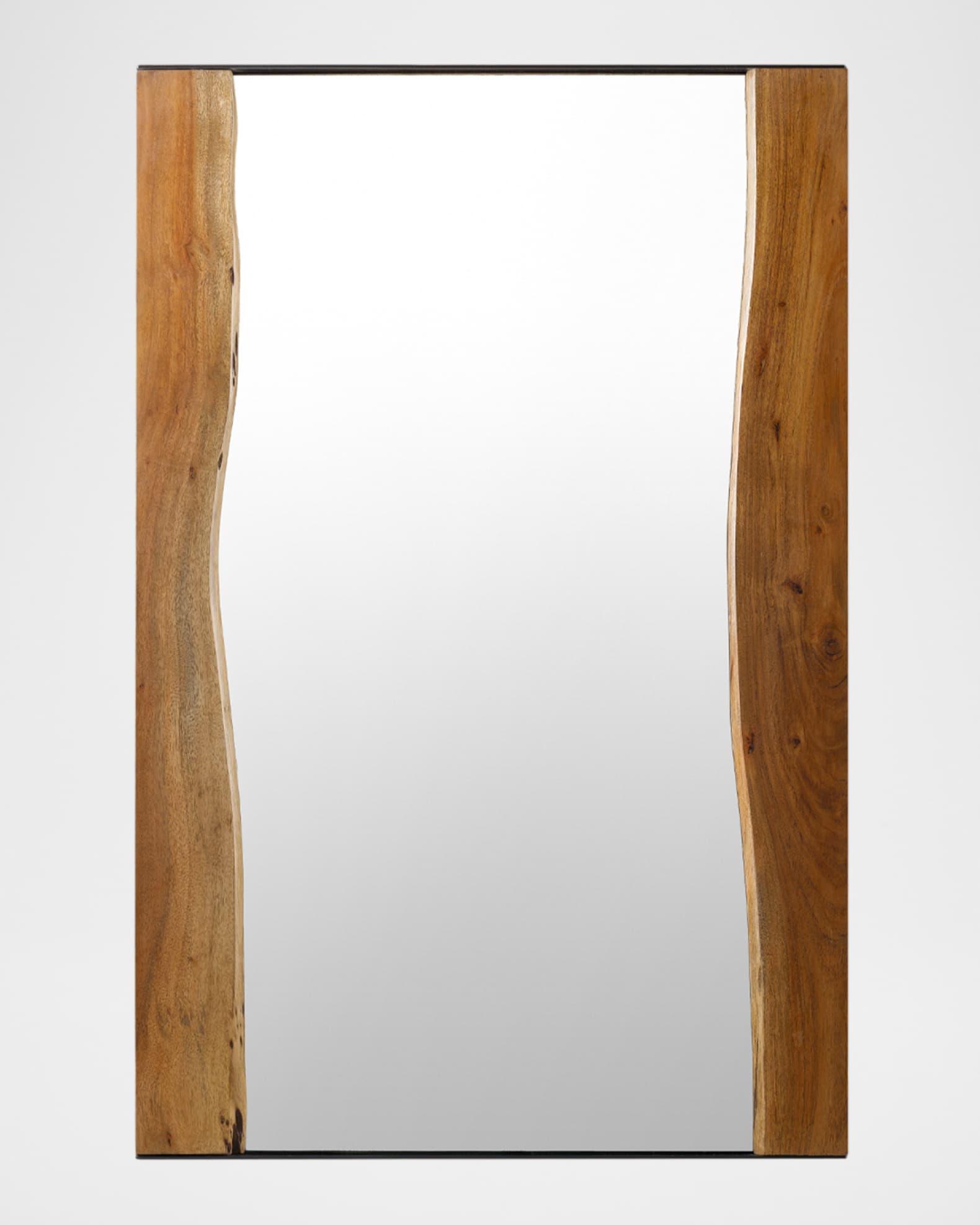 Fujian Brown Acacia Frame Mirror 0