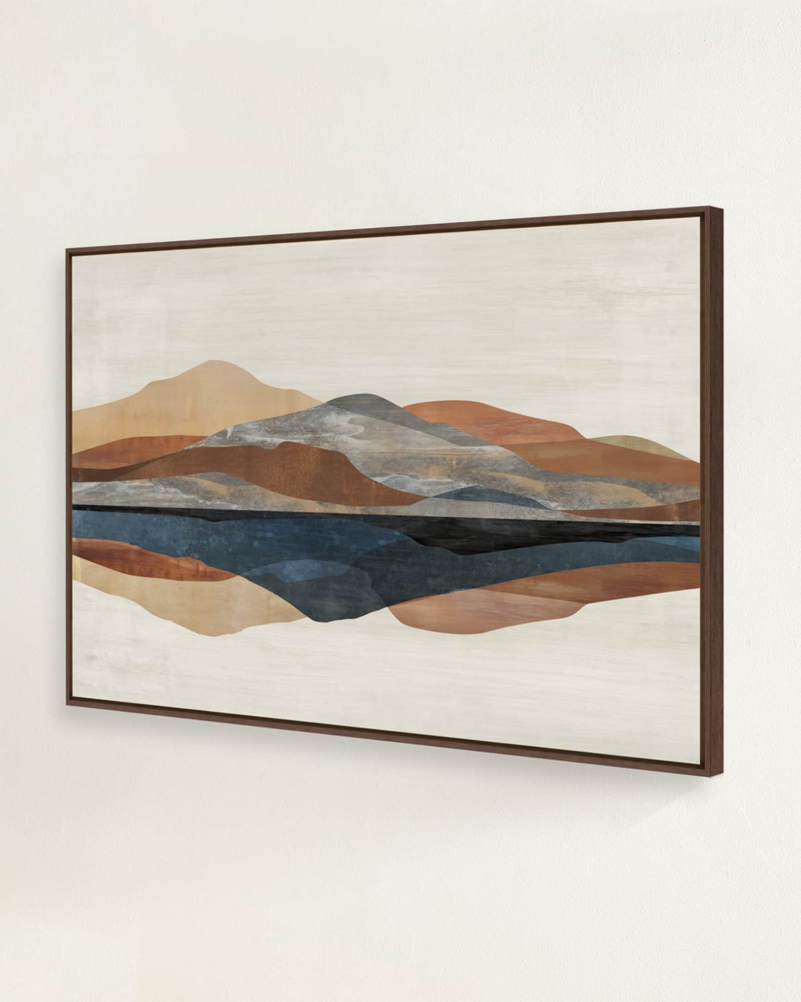 "Boundless Peaks" Framed Giclee by Richard Ryder 1