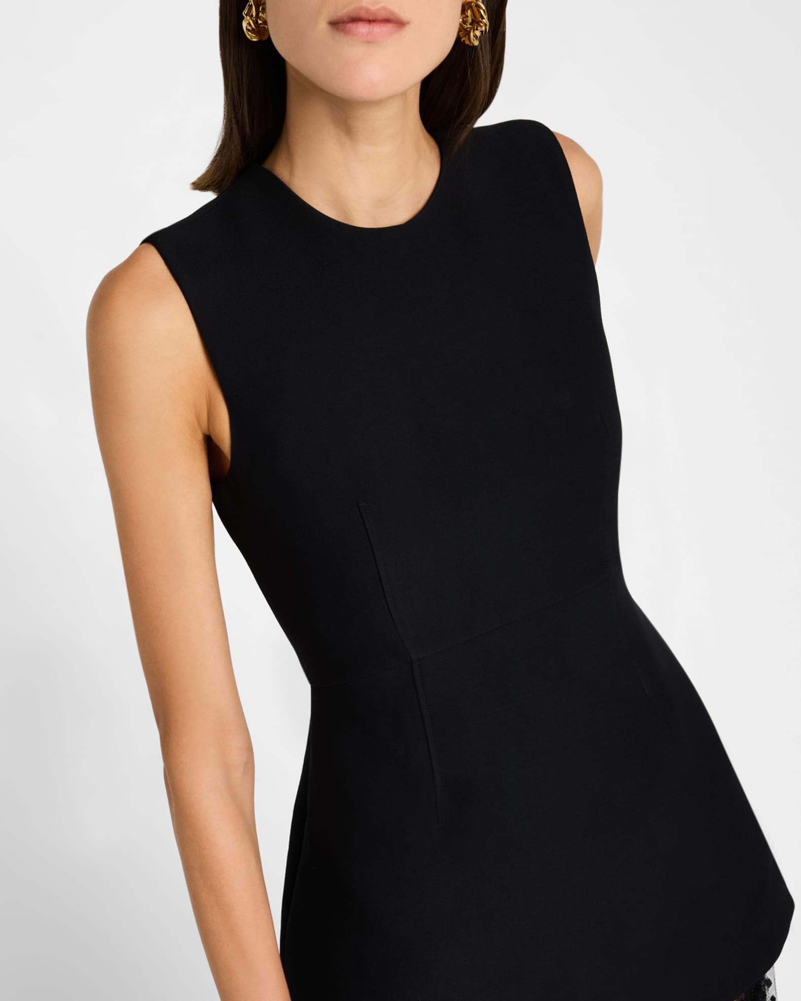 トップス thetoe Korinthos Sleeveless Peplum Korinthos Sleeveless Peplum – THE TOÉ