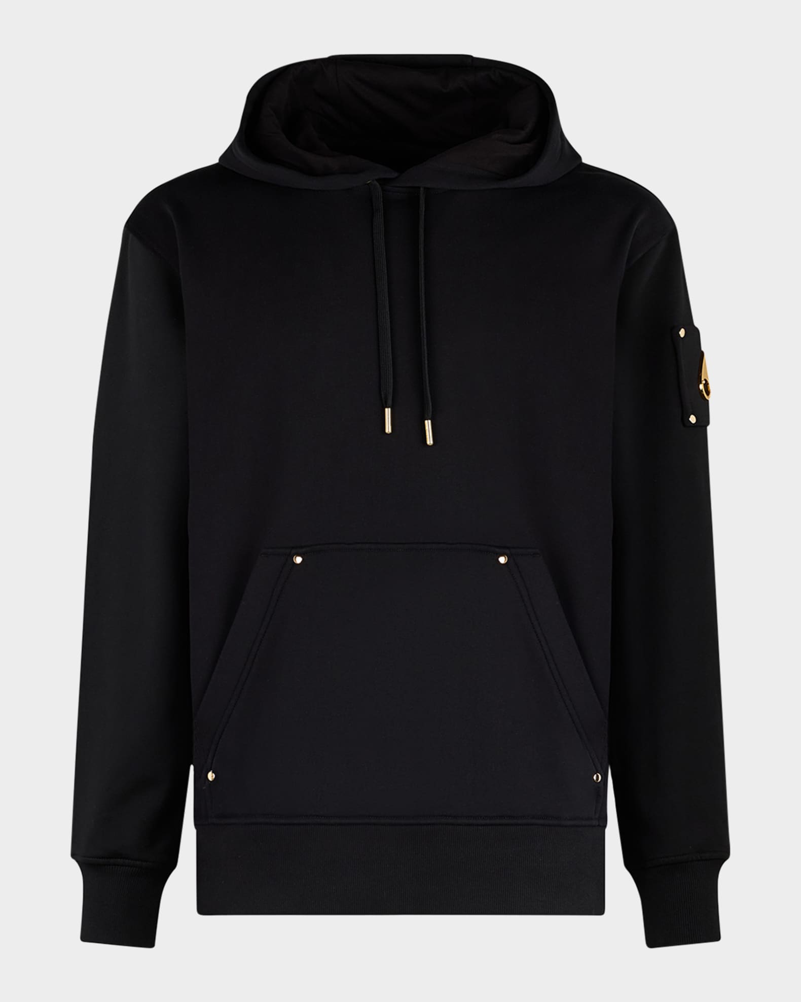 Moose Knuckles Men s Martense Metal Logo Hoodie Neiman Marcus