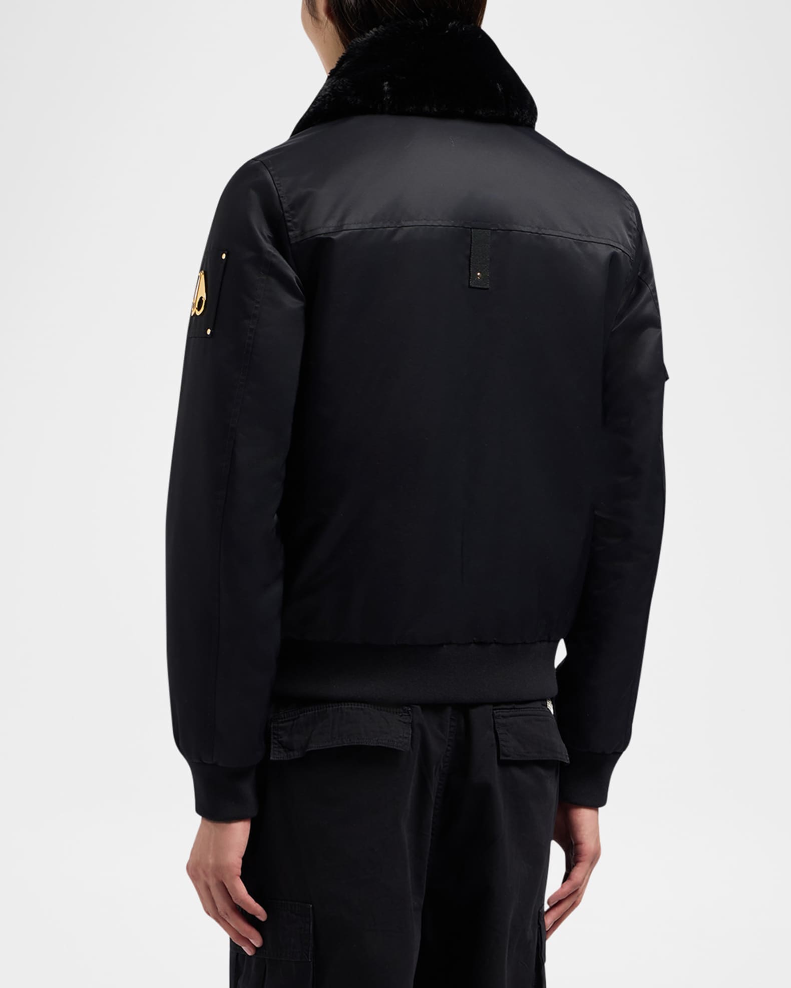 黒*郎様 Moose Knuckles OUTERWEAR メンズ Moose Knuckles Men's Courville Bunny Bomber Jacket | Neiman Marcus