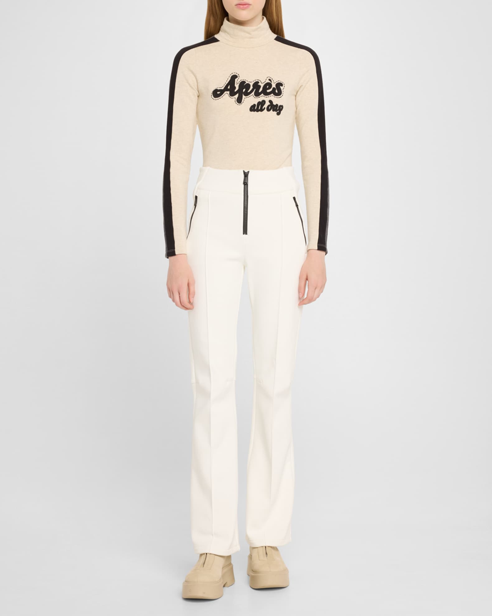 Apres All Day Mock-Neck Shirt 1