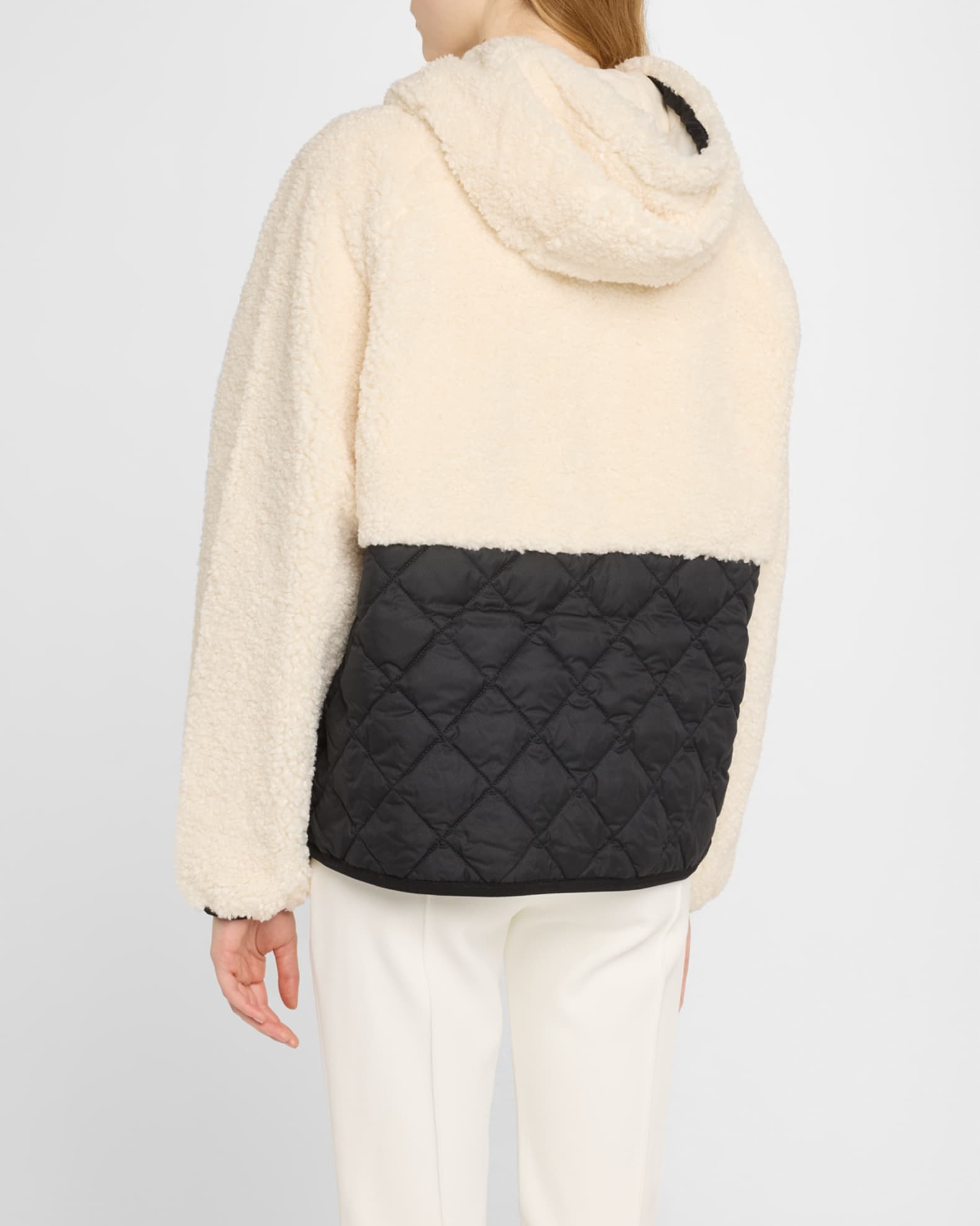 Alpine Water Repellent Faux Shearling Pullover