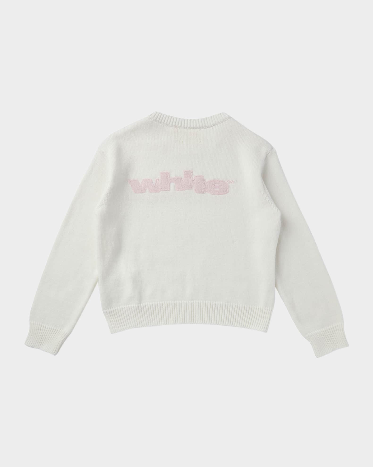 Girl's Logo Type Crewneck Sweater 1
