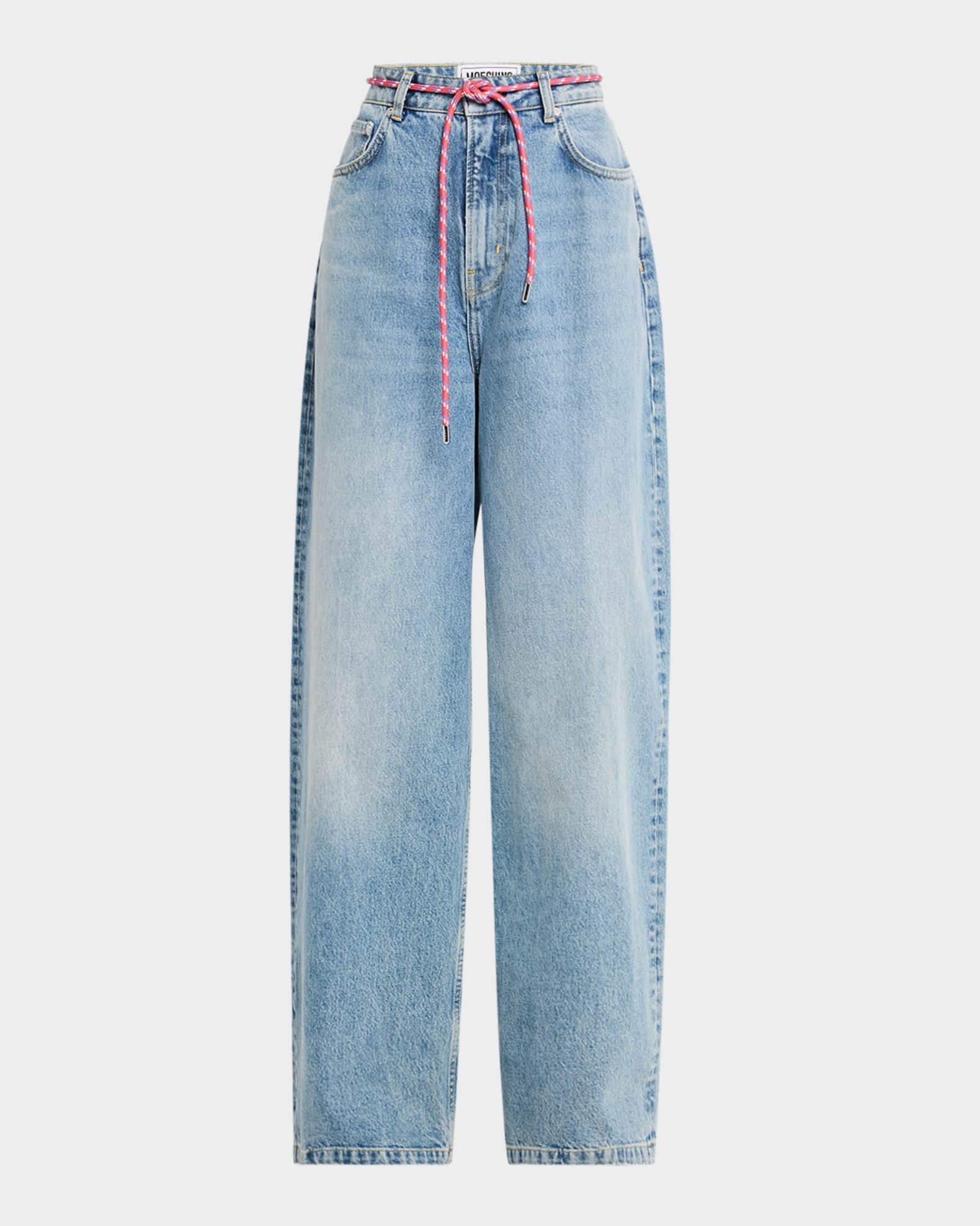 デニム・ジーパン Moschino Jeans Jeans Wide Leg MOSCHINO JEANS Denim Wide Trousers | H.Lorenzo