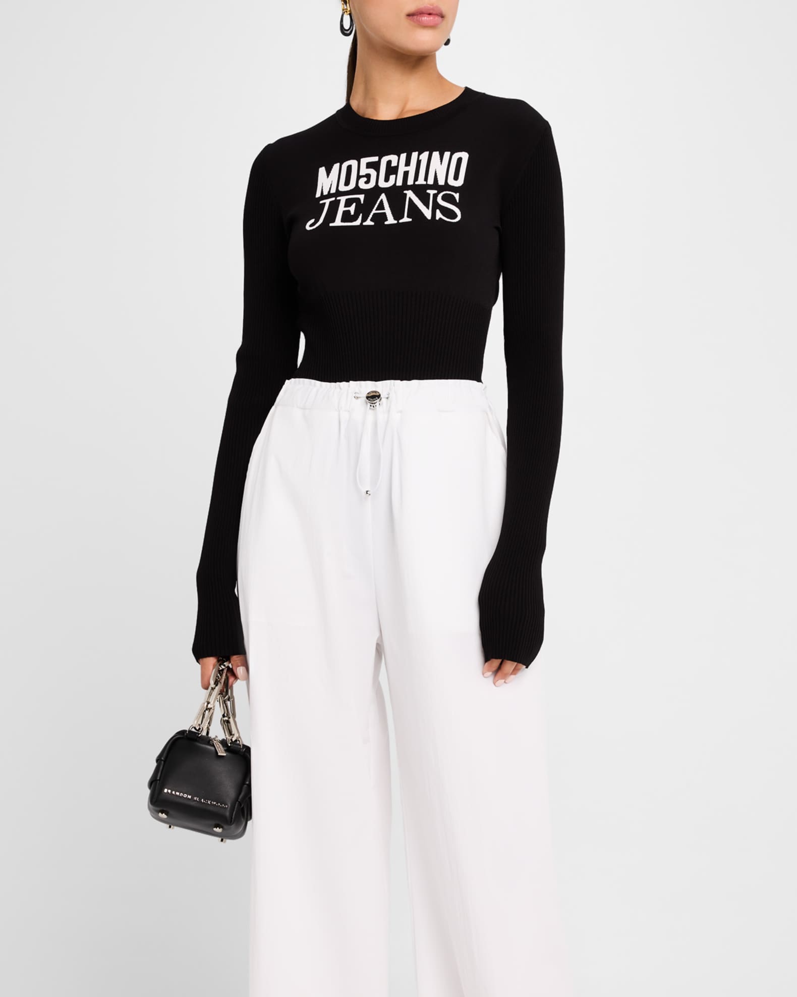 ワンピース MOSCHINO Women Clothing 41405461555 Black Black shift dress - Moschino - Women | WE IN STYLE