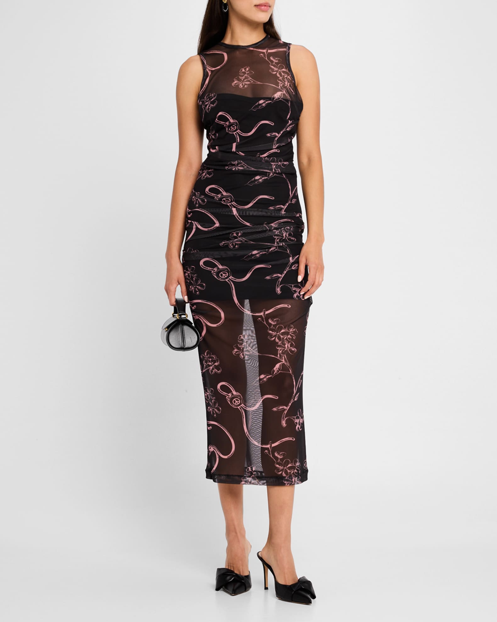 【関税&送料込】Moschino Jeans Dress With Drape Patchwork Dress by Moschino Jeans | Rent the Runway