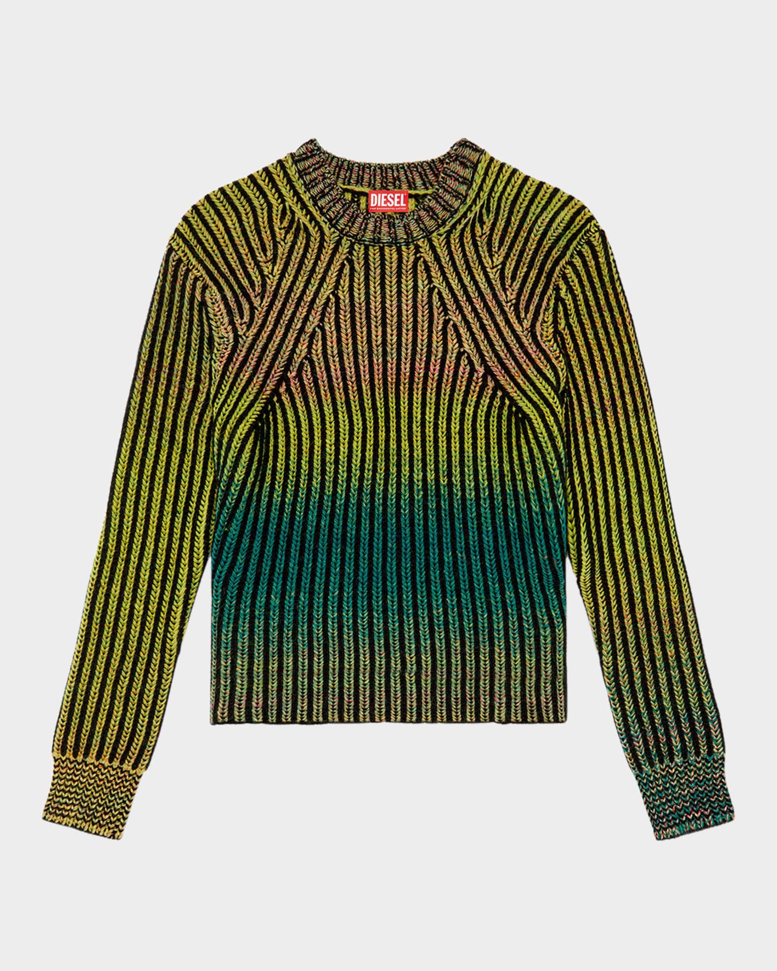 Men's Degrade Ribbed Sweater