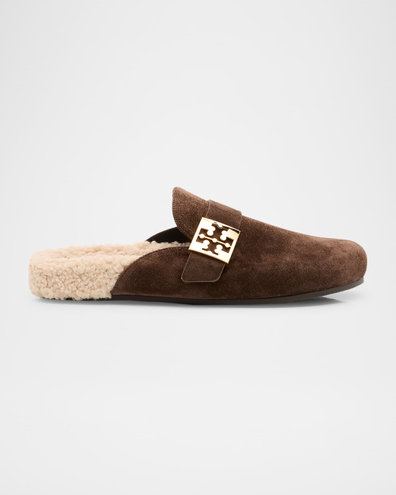 Tory burch suede mules hot sale