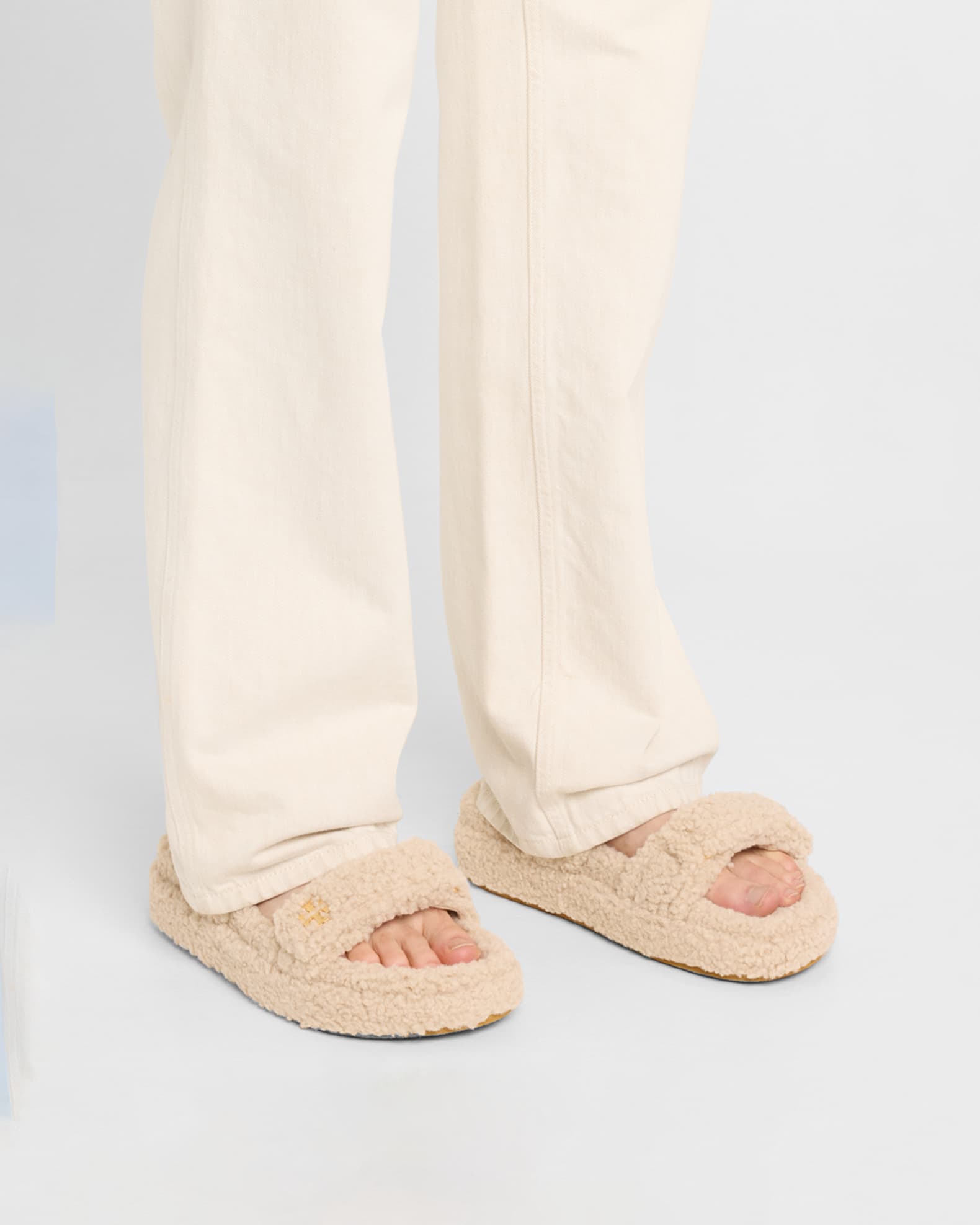 Kira Shearling Dual-Band Sport Sandals 1