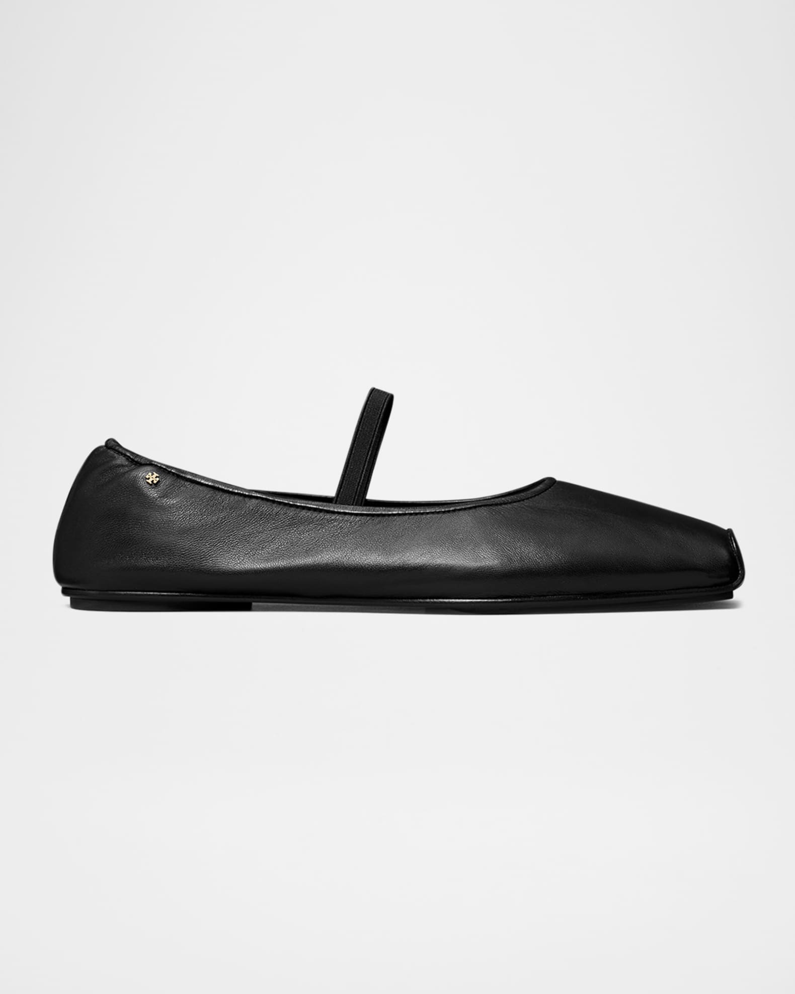Tory Burch Women s Mary Jane Ballet Flats Black Size 9.5 Perfect Black