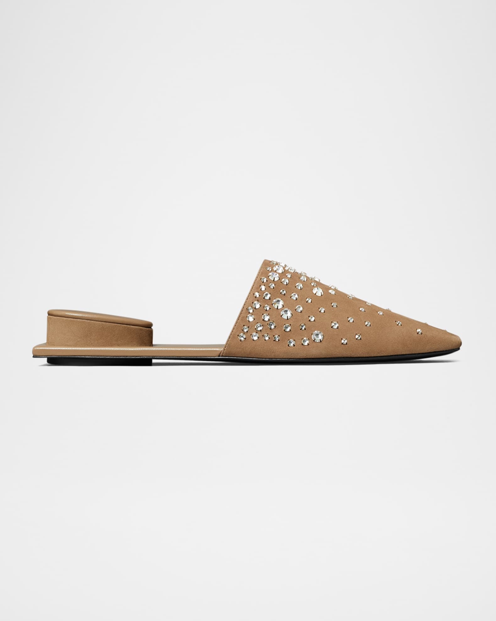Pierced Crystal Mules