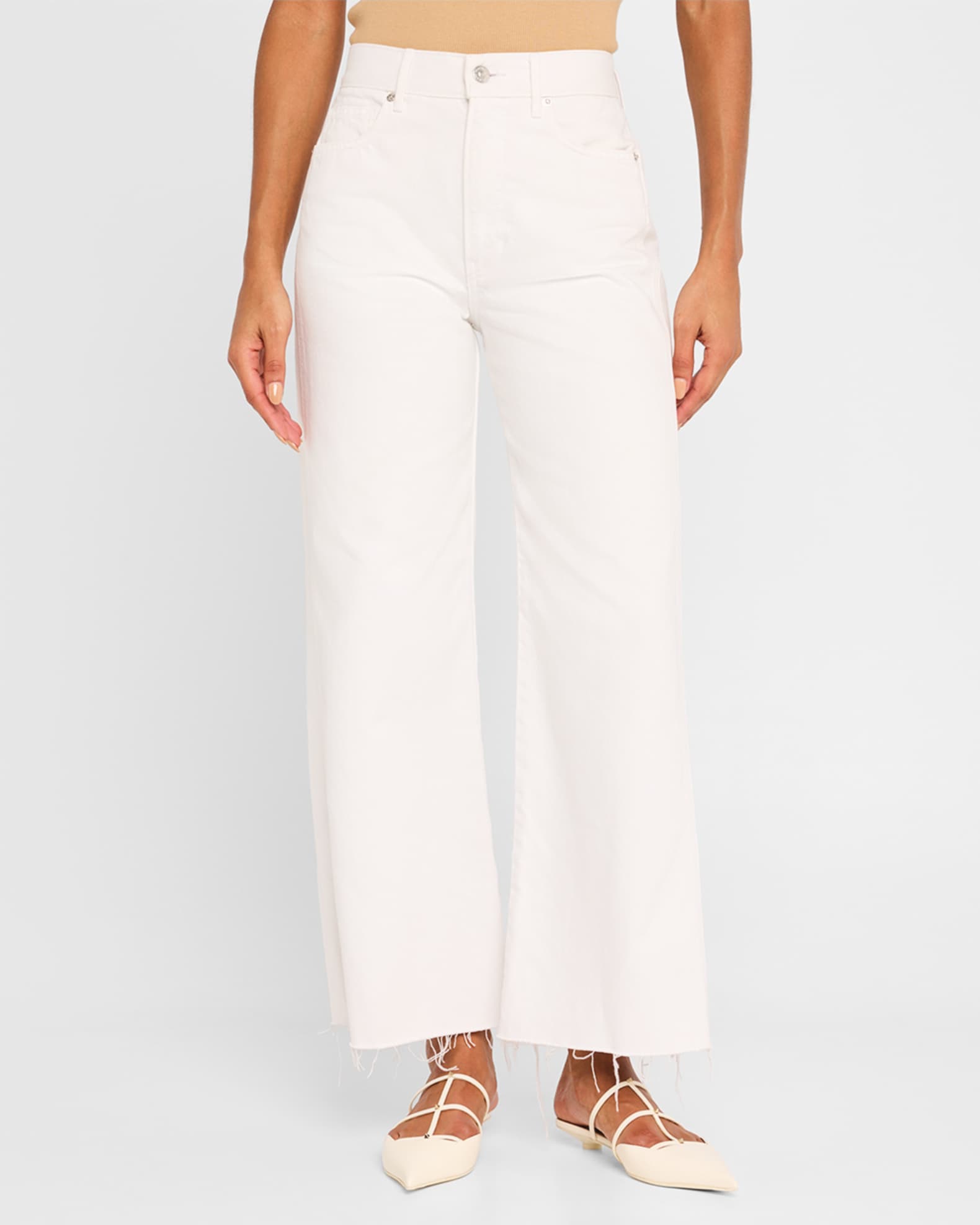 Taylor Crop High-Rise Wide Jeans 1